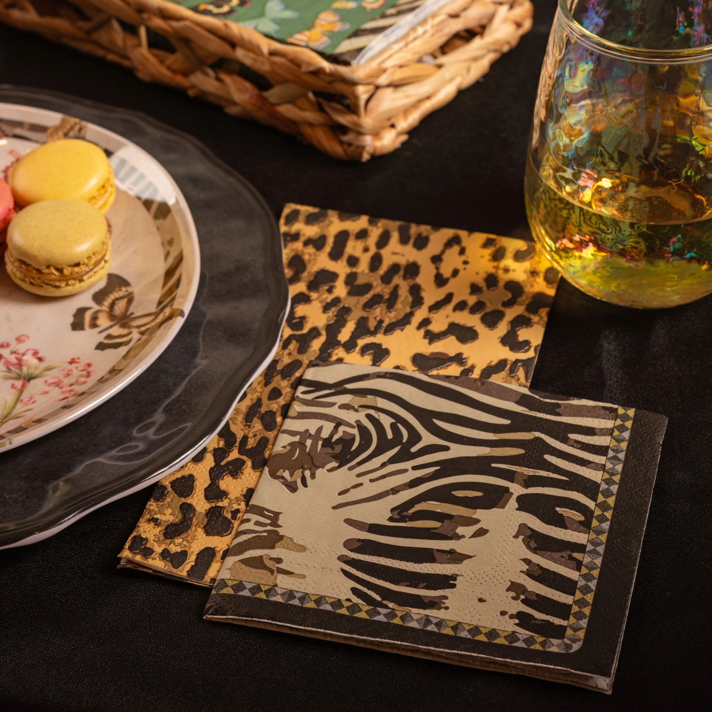 Leopard Guest Towel Paper Napkins