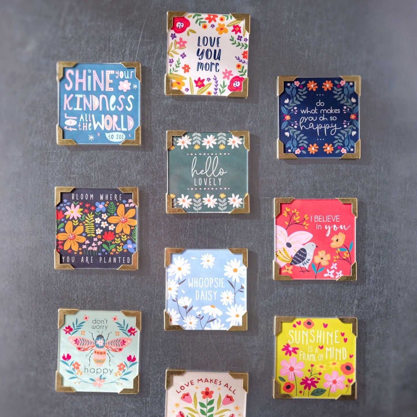 Oh So Happy Framed Magnets