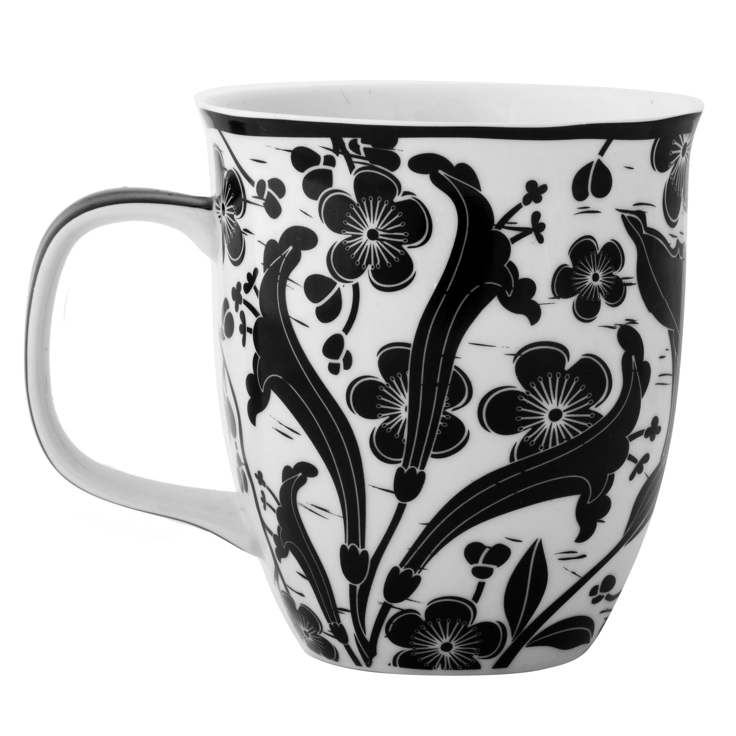 Hummingbird Boho Mug back view.