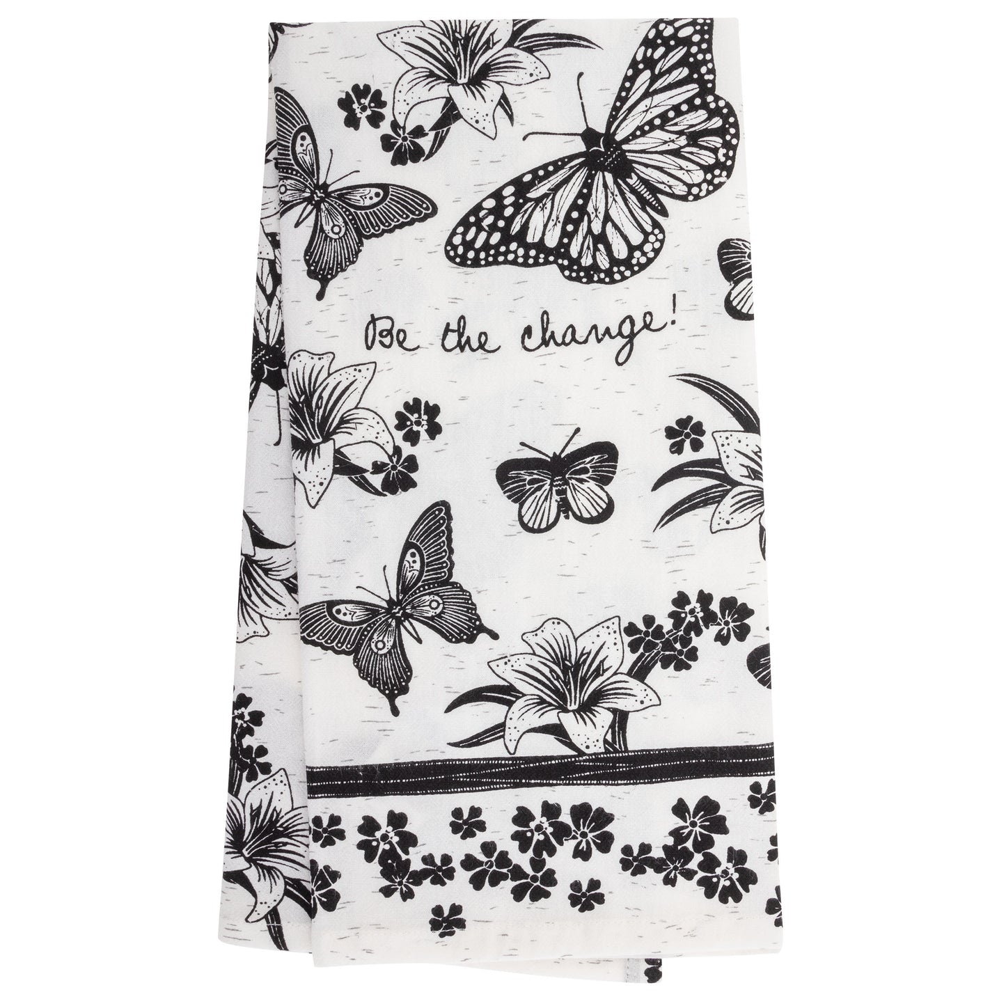 Butterfly Boho Tea Towel