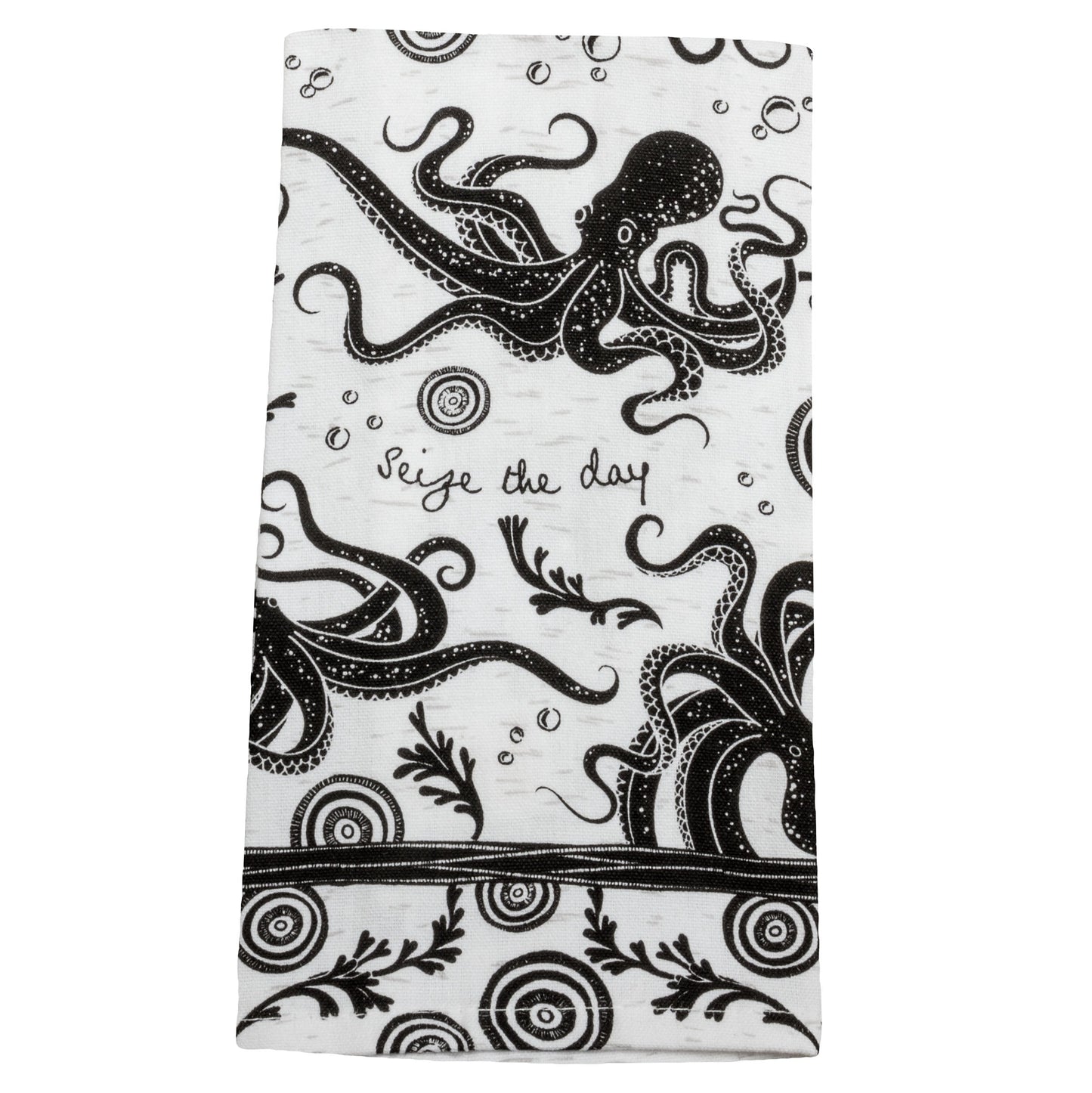 Octopus Boho Tea Towel
