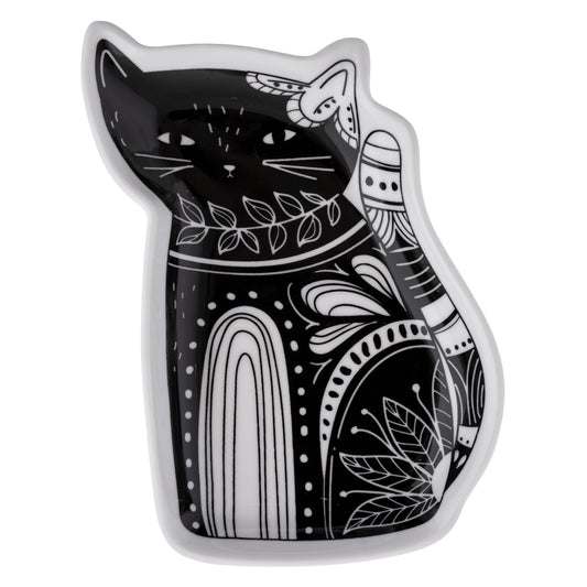 Cat Boho Shaped Trinket Tray