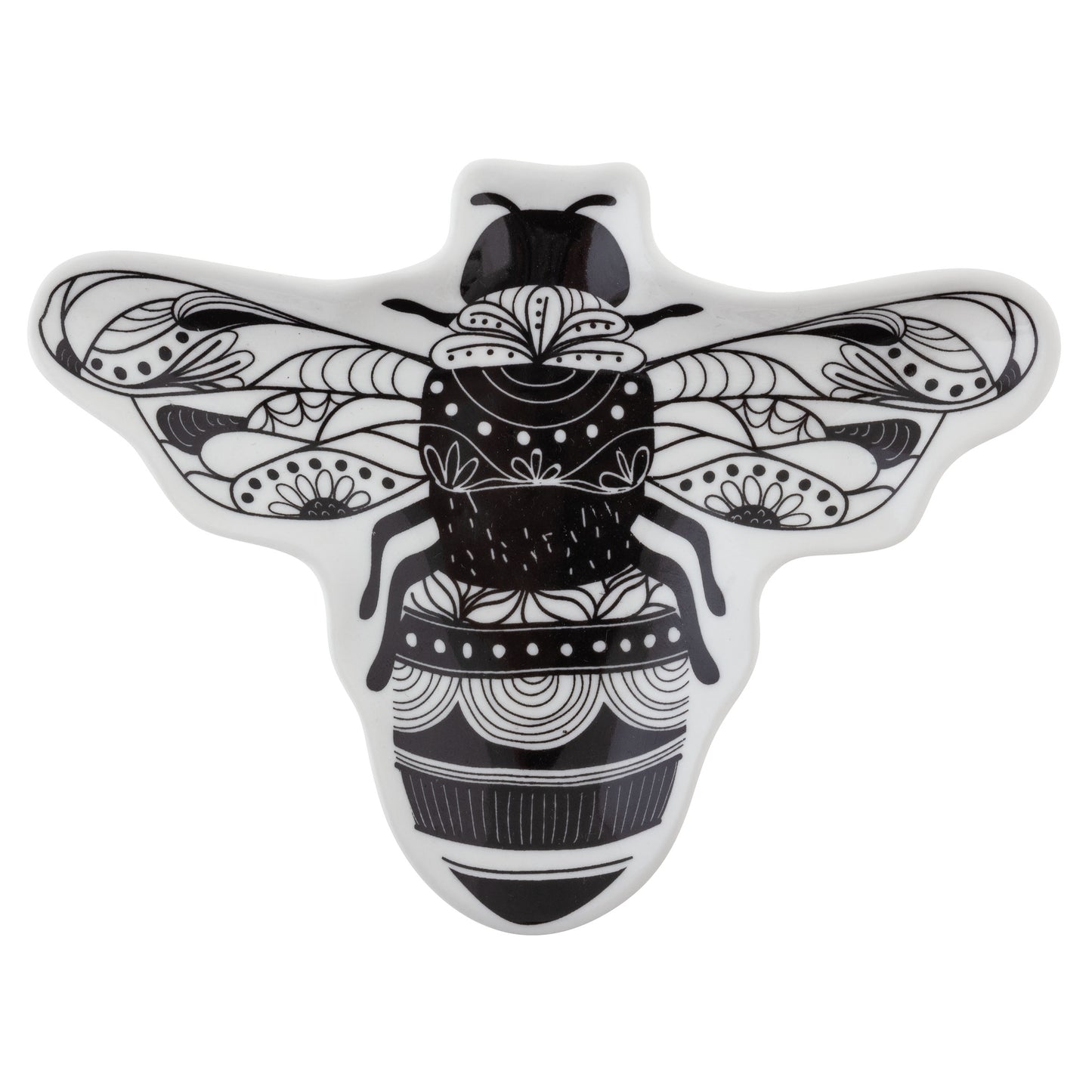 Bee Boho Shaped Trinket Tray