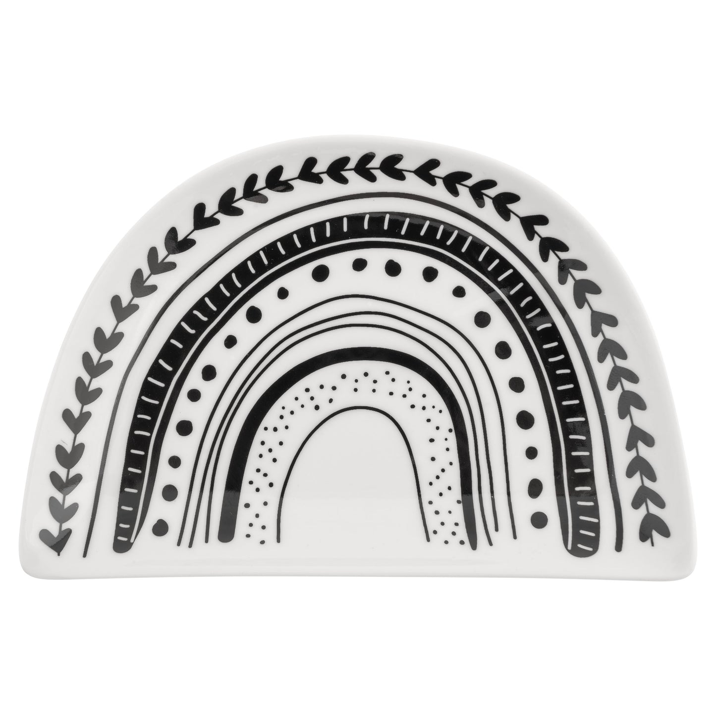 Rainbow Boho Shaped Trinket Tray