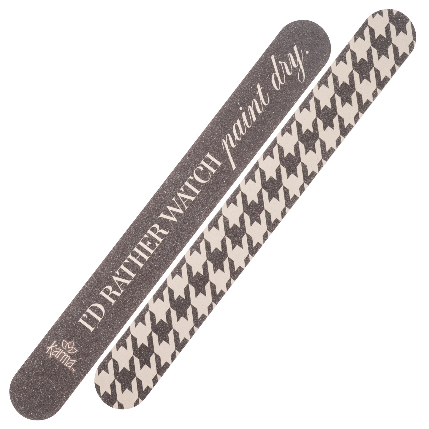 Houndstooth Emery Boards