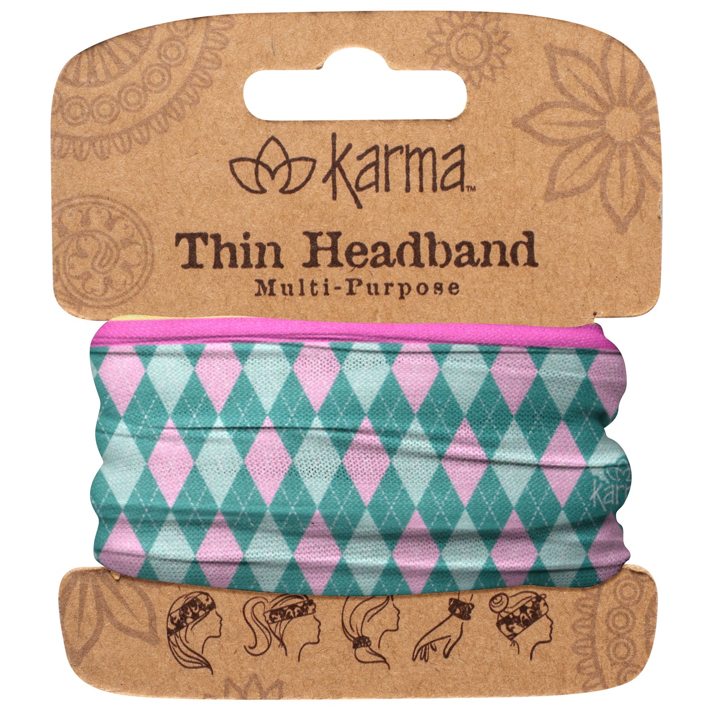 Argyle Thin Headband
