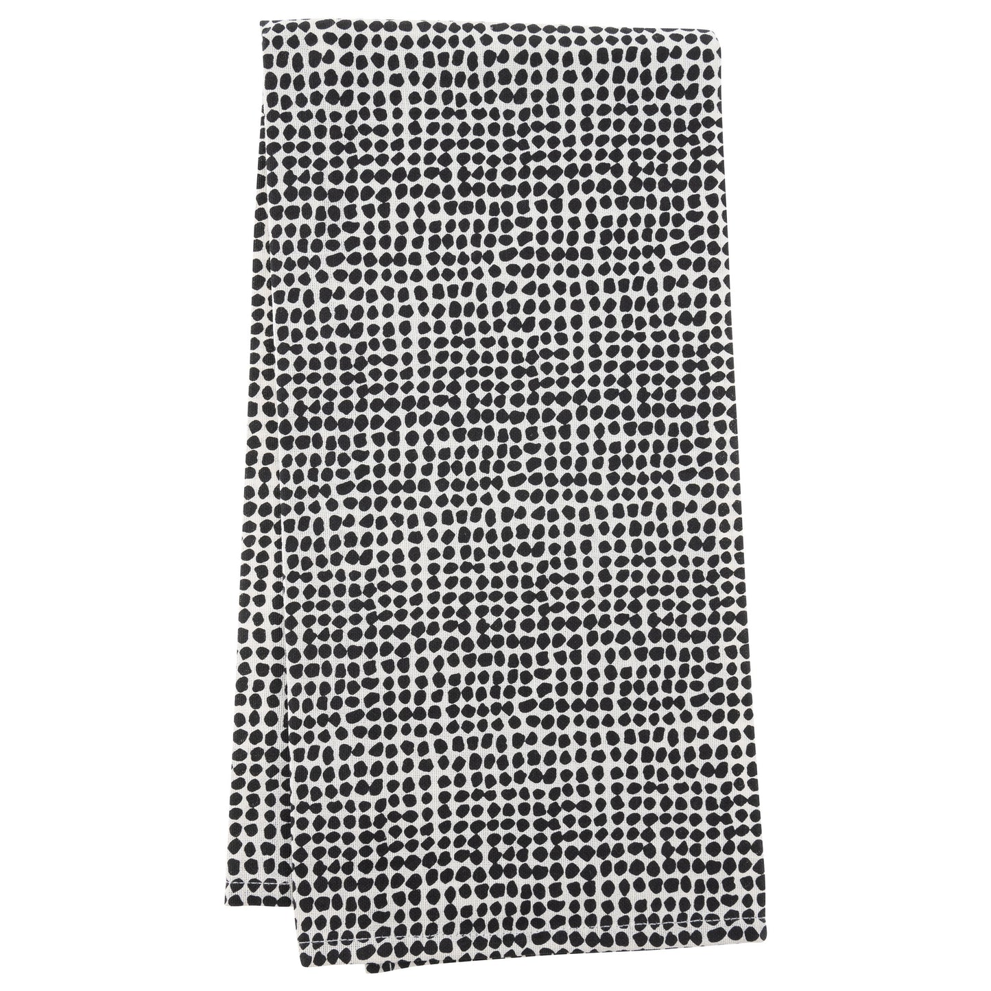 Savor Every Moment Modern Farmhouse Tea Towel Set of 2 dots tea towel view.