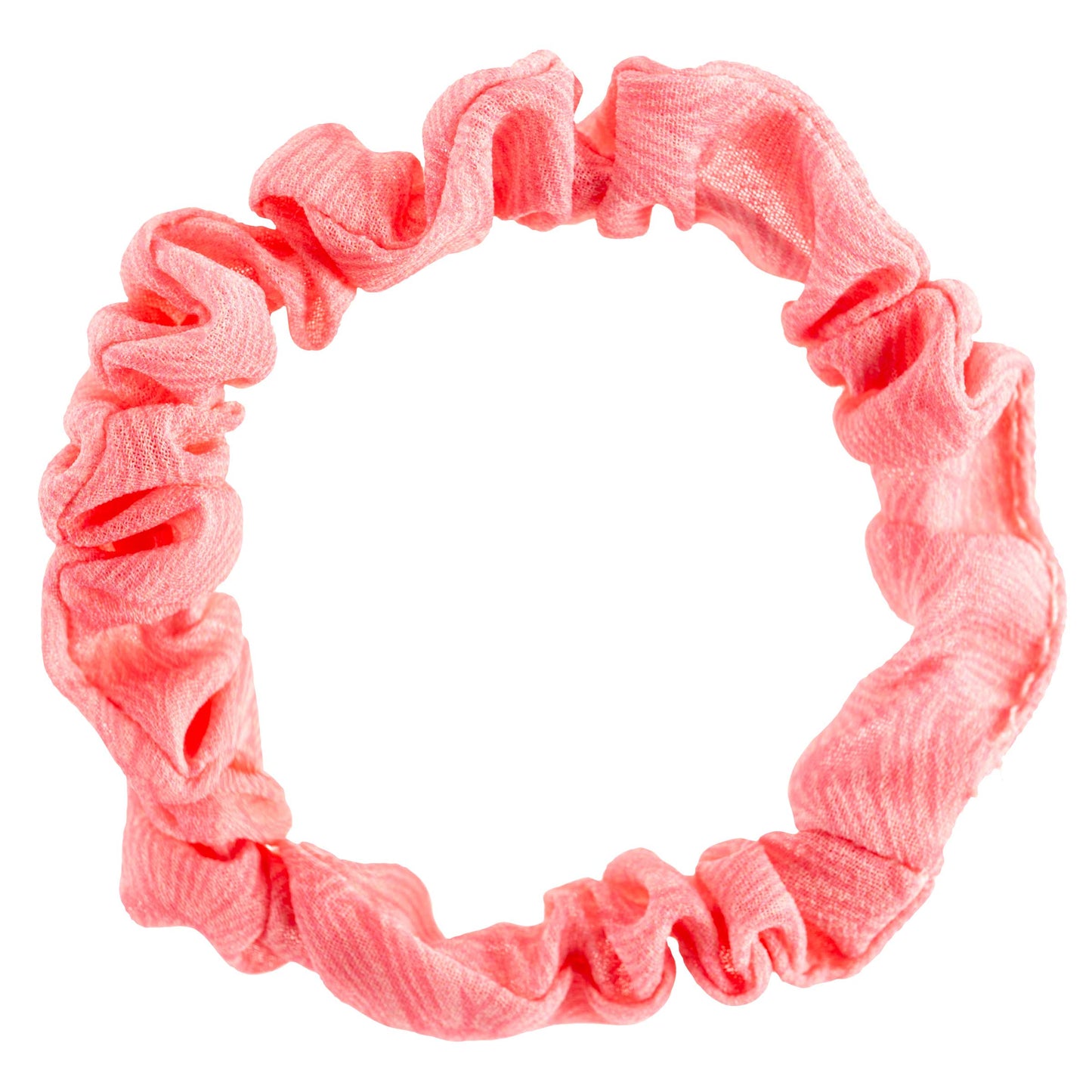 Botanical Slim Scrunchies pink scrunchie view.