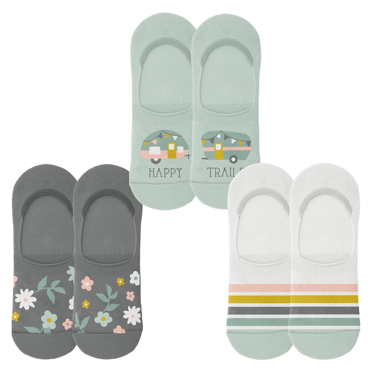 Camper No Show Socks