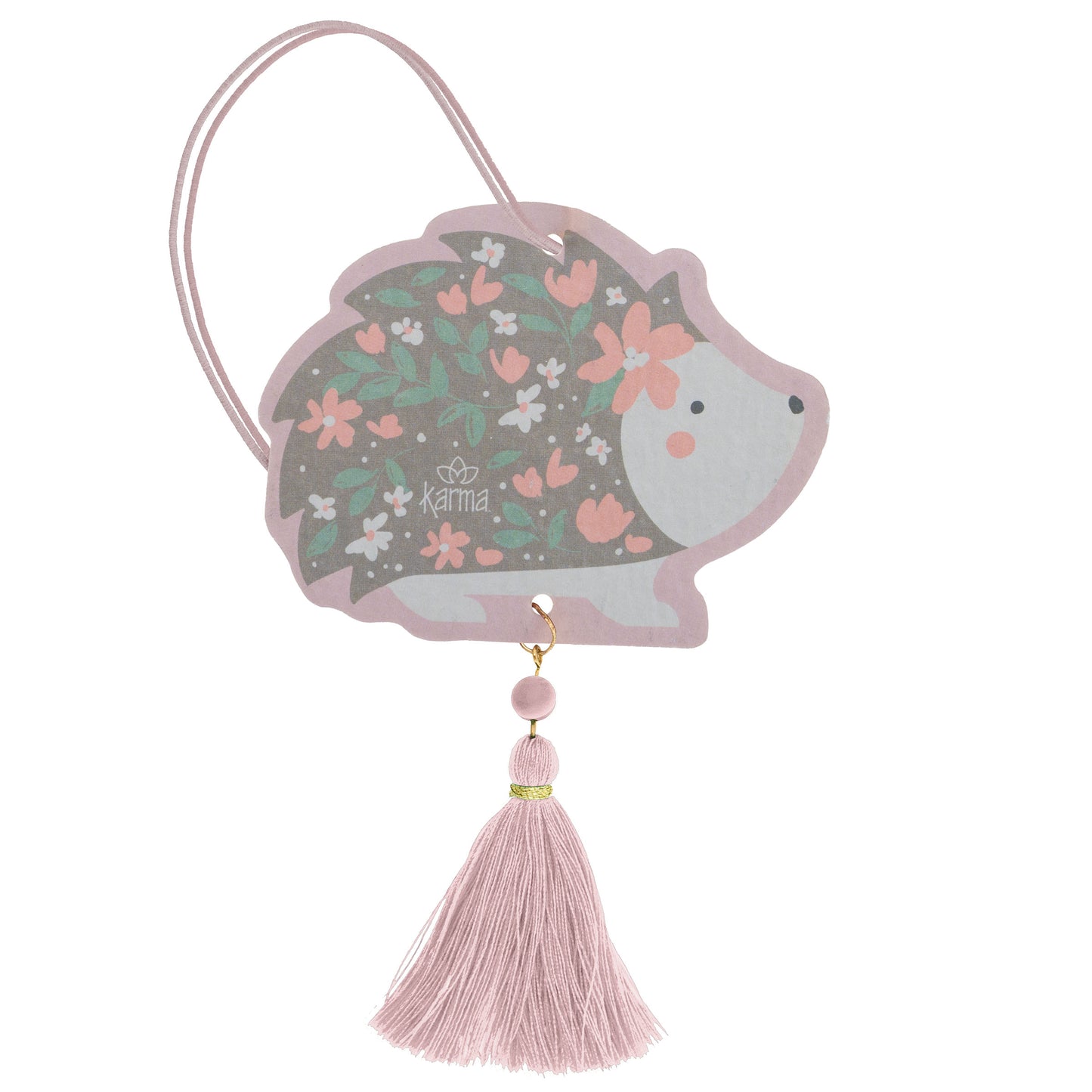Hedgehog Shaped Air Freshener back view.