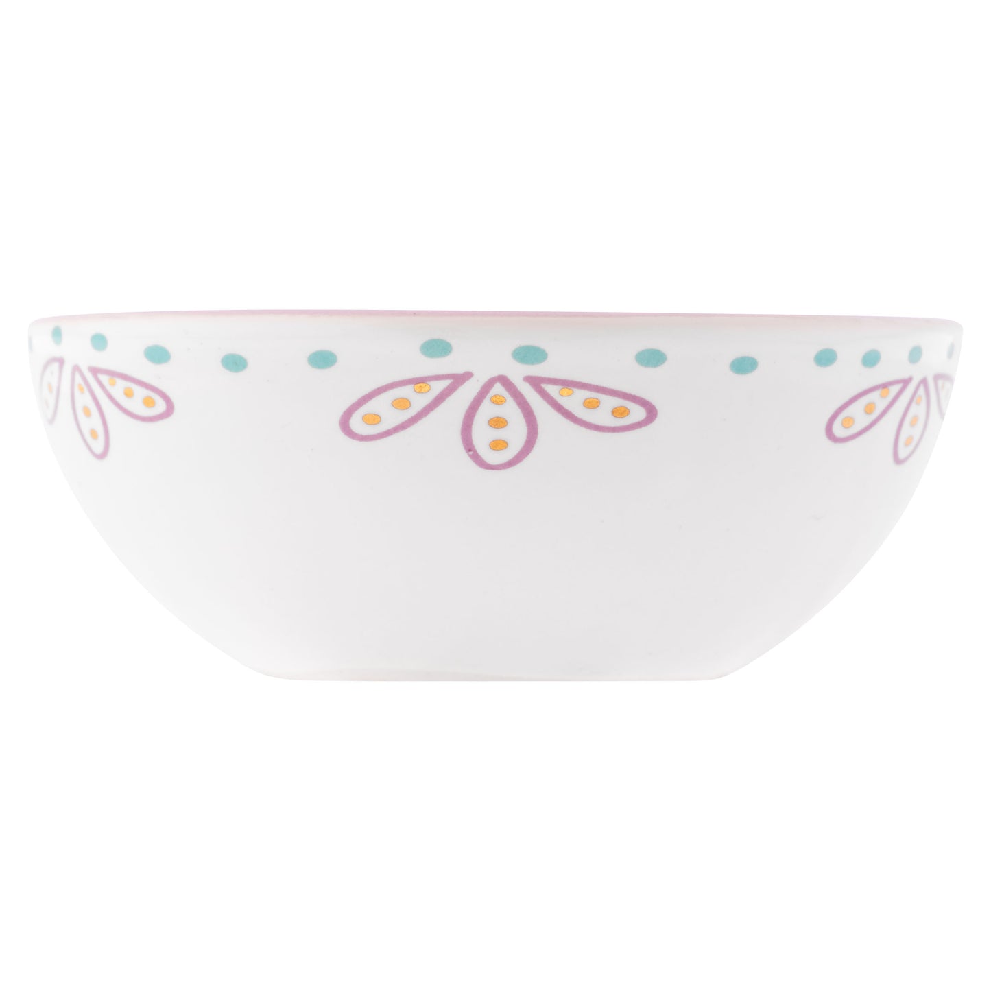 See Beauty Colorful Ring Bowl side view.