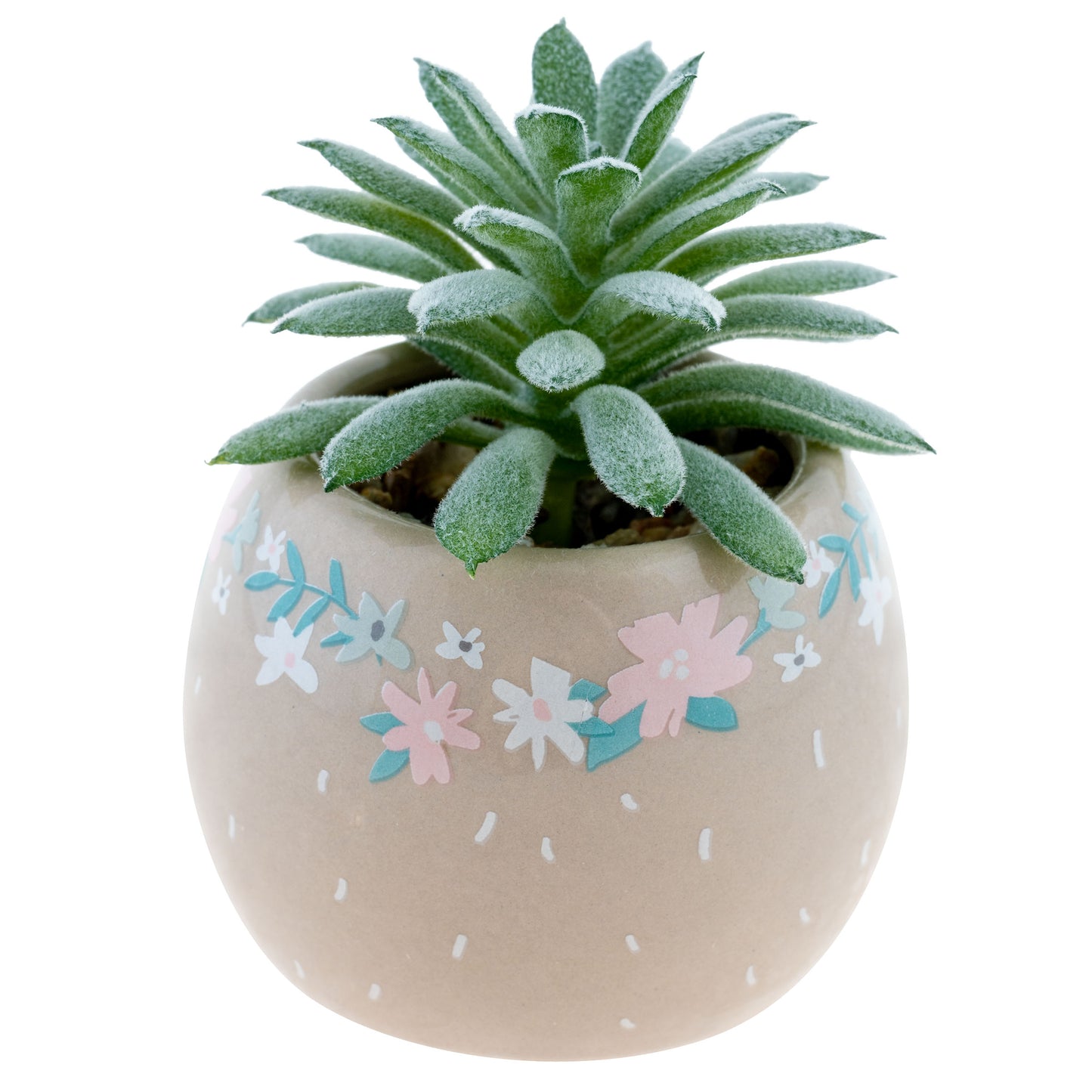 Sloth Shaped Succulent Pot back view.