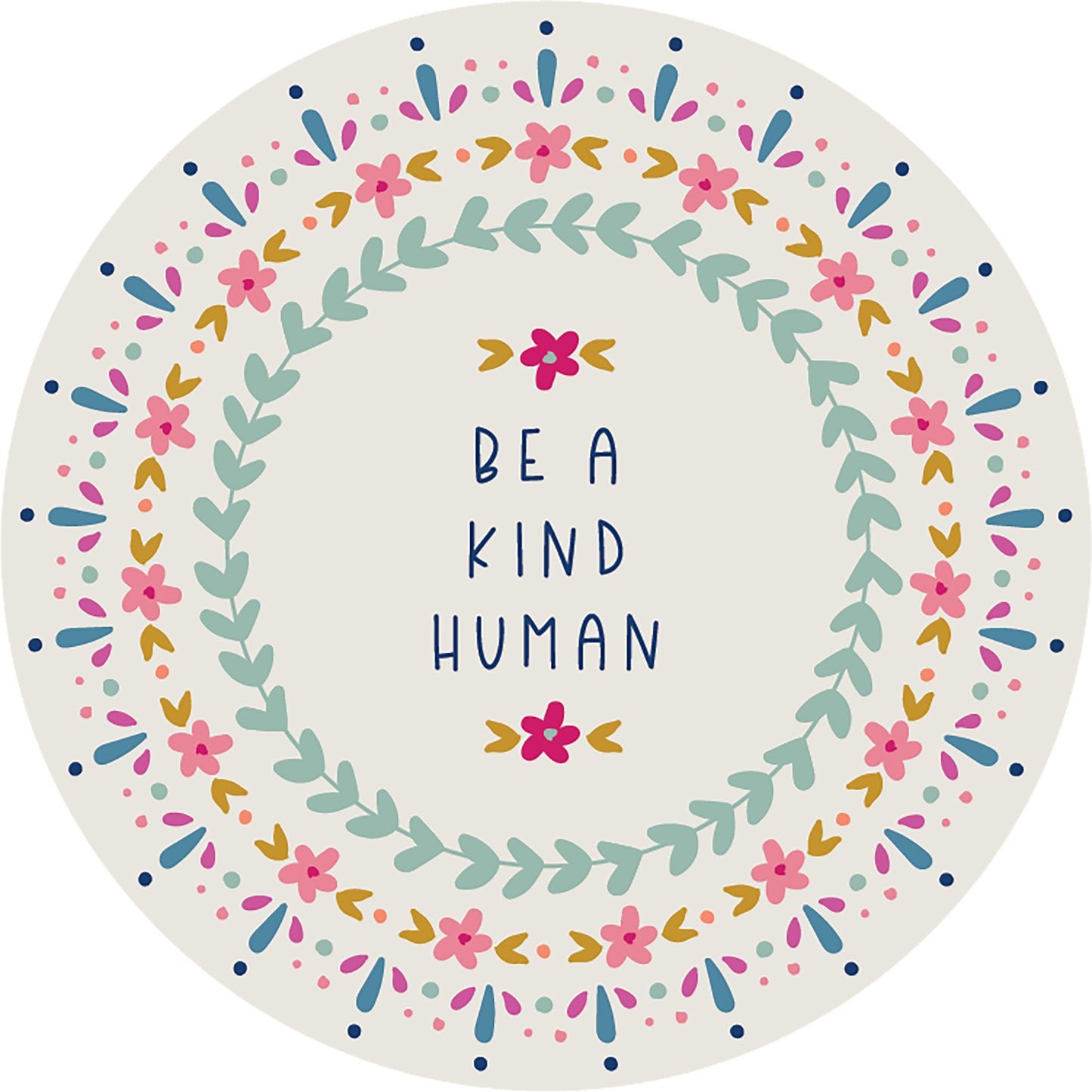 Be a Kind Human Happy Magnet