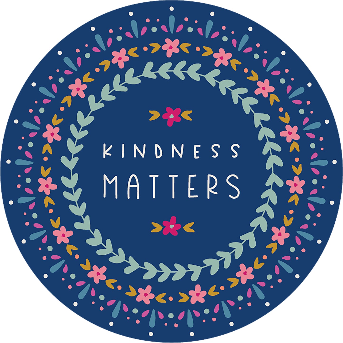 Kindness Matters Happy Magnet