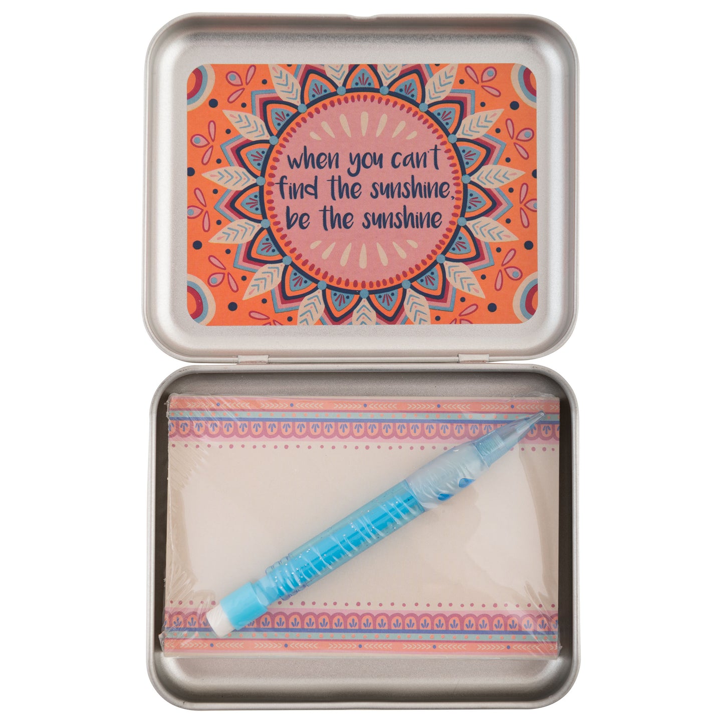 Soul Shine Sentiment Box open view.