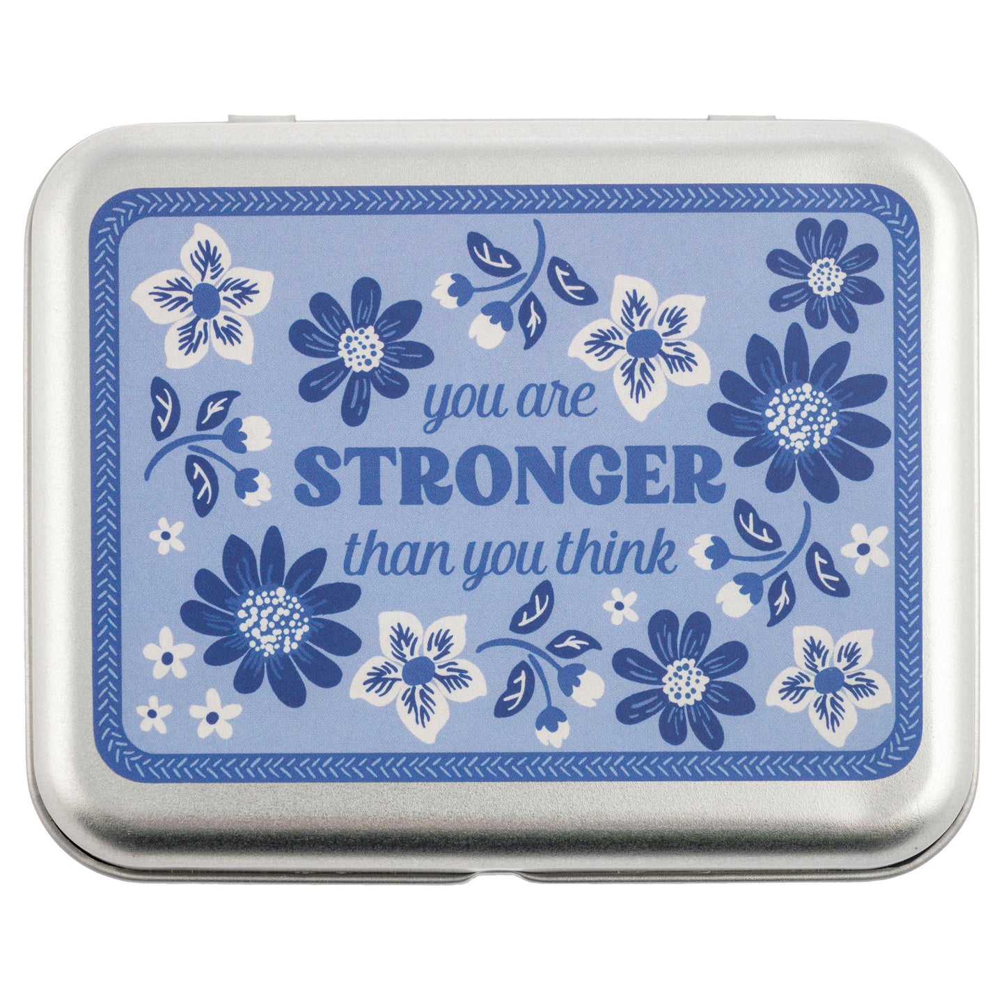 Blue Floral Sentiment Box