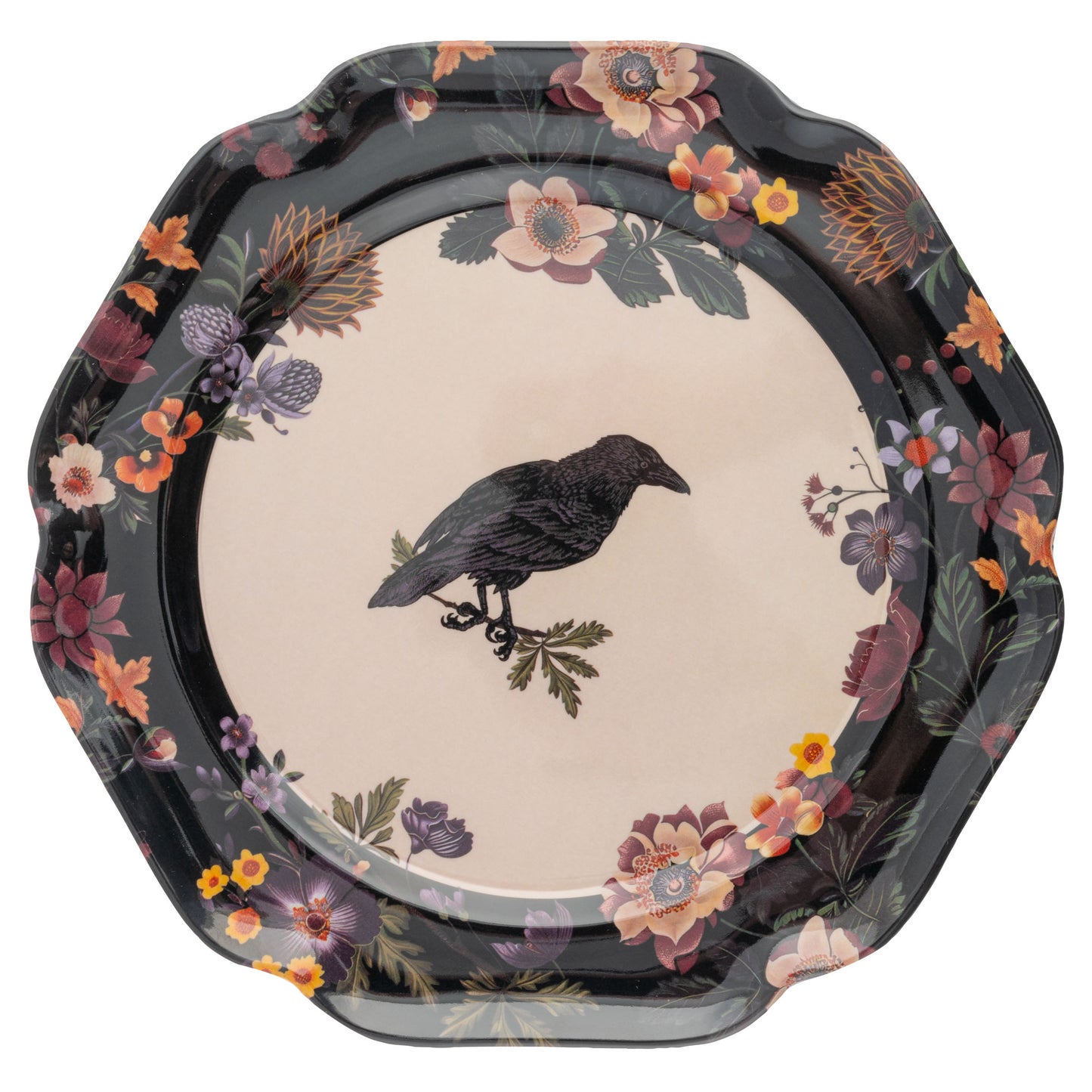 Crow Melamine Salad Plates
