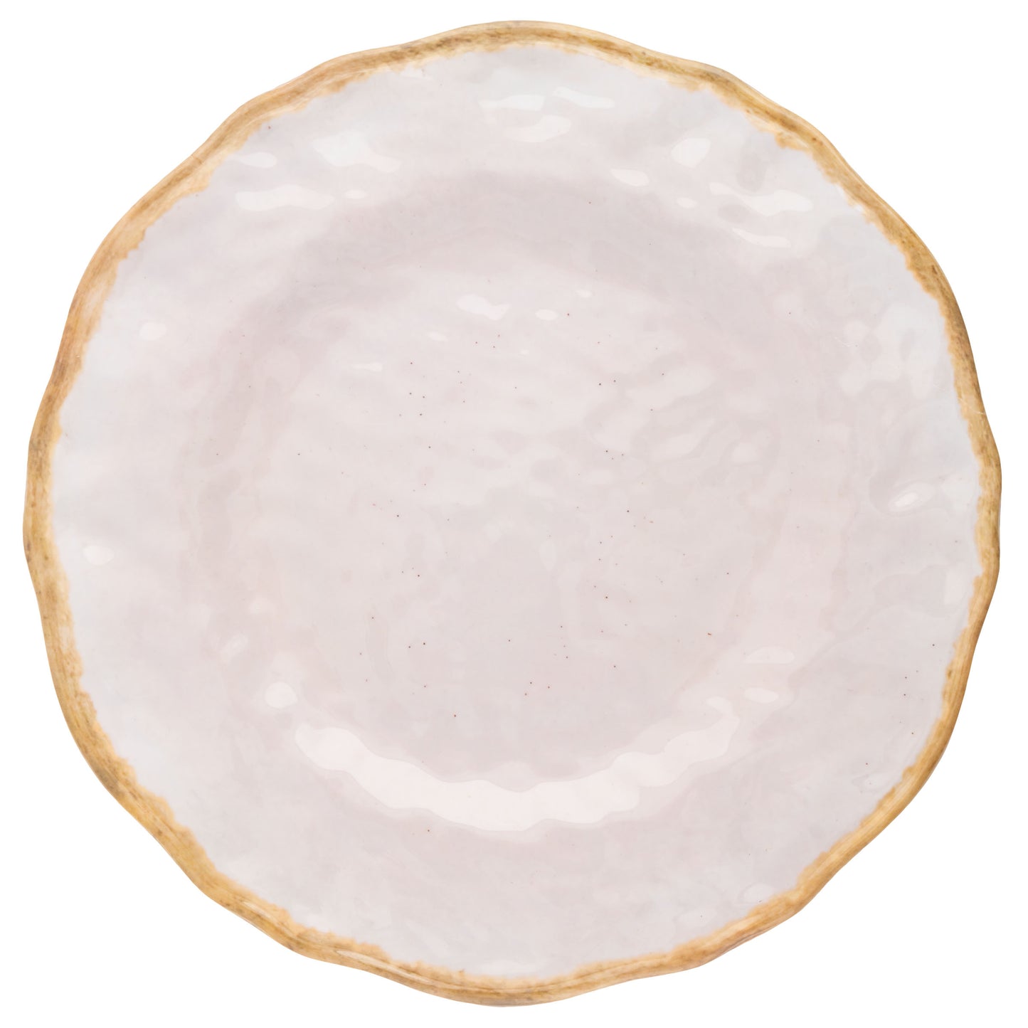 Heirloom Cream Melamine Dinner Plates
