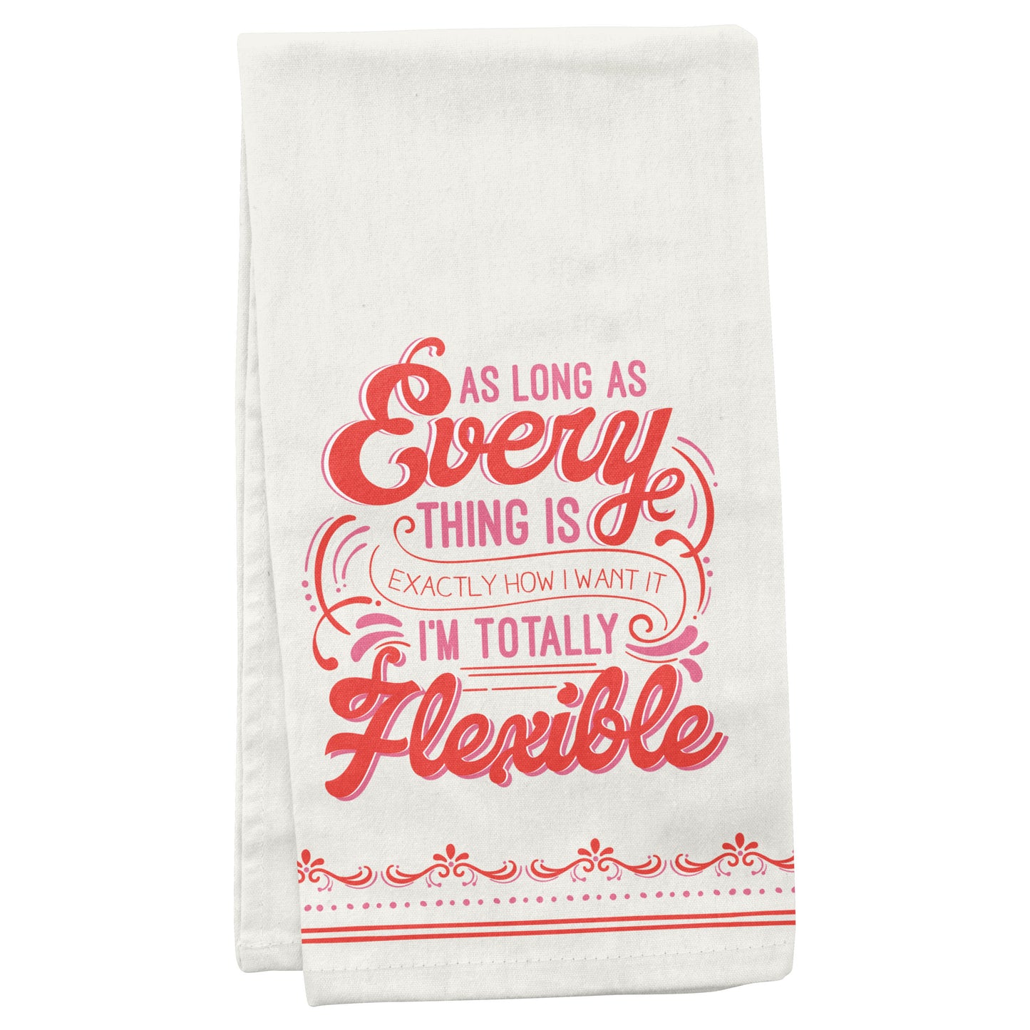 Flexible Cheeky Flour Sack Tea Towels