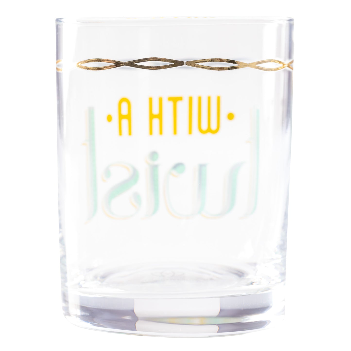 With a Twist Rocks Glass