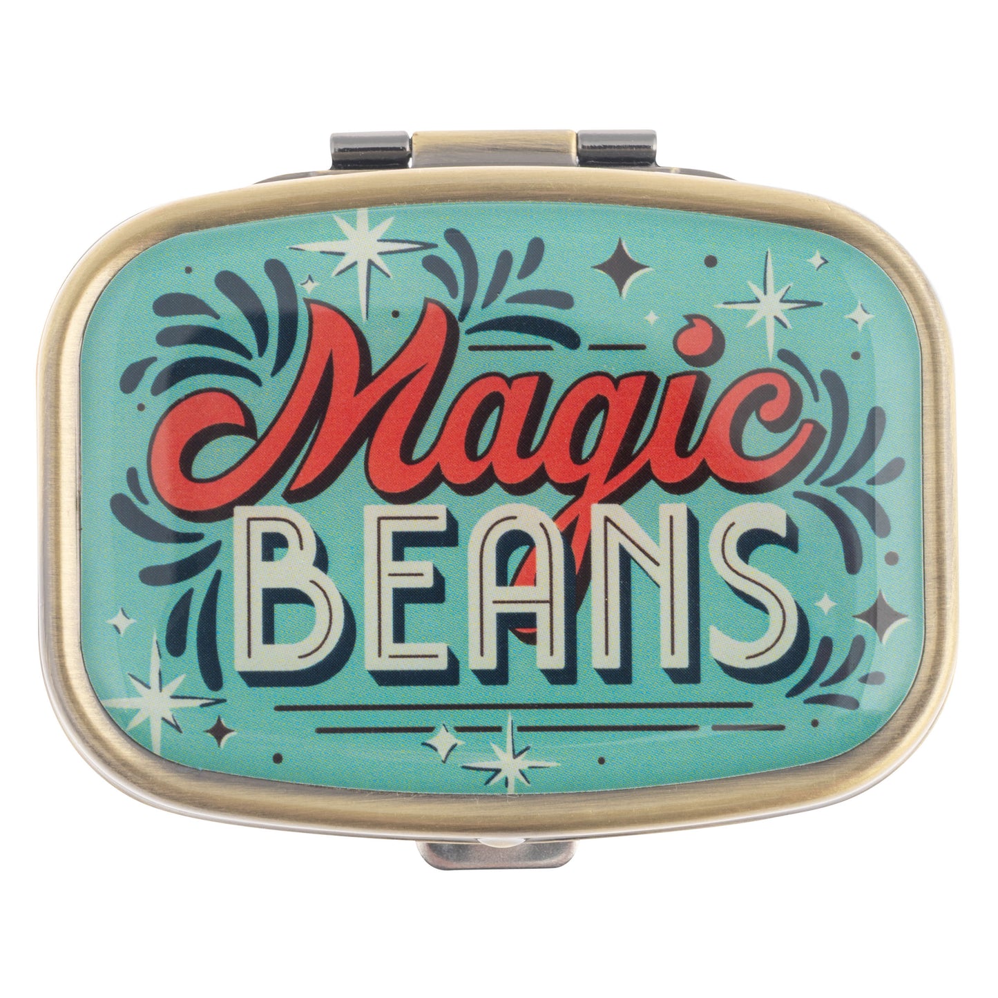 Magic Beans Small Metal Pill Case