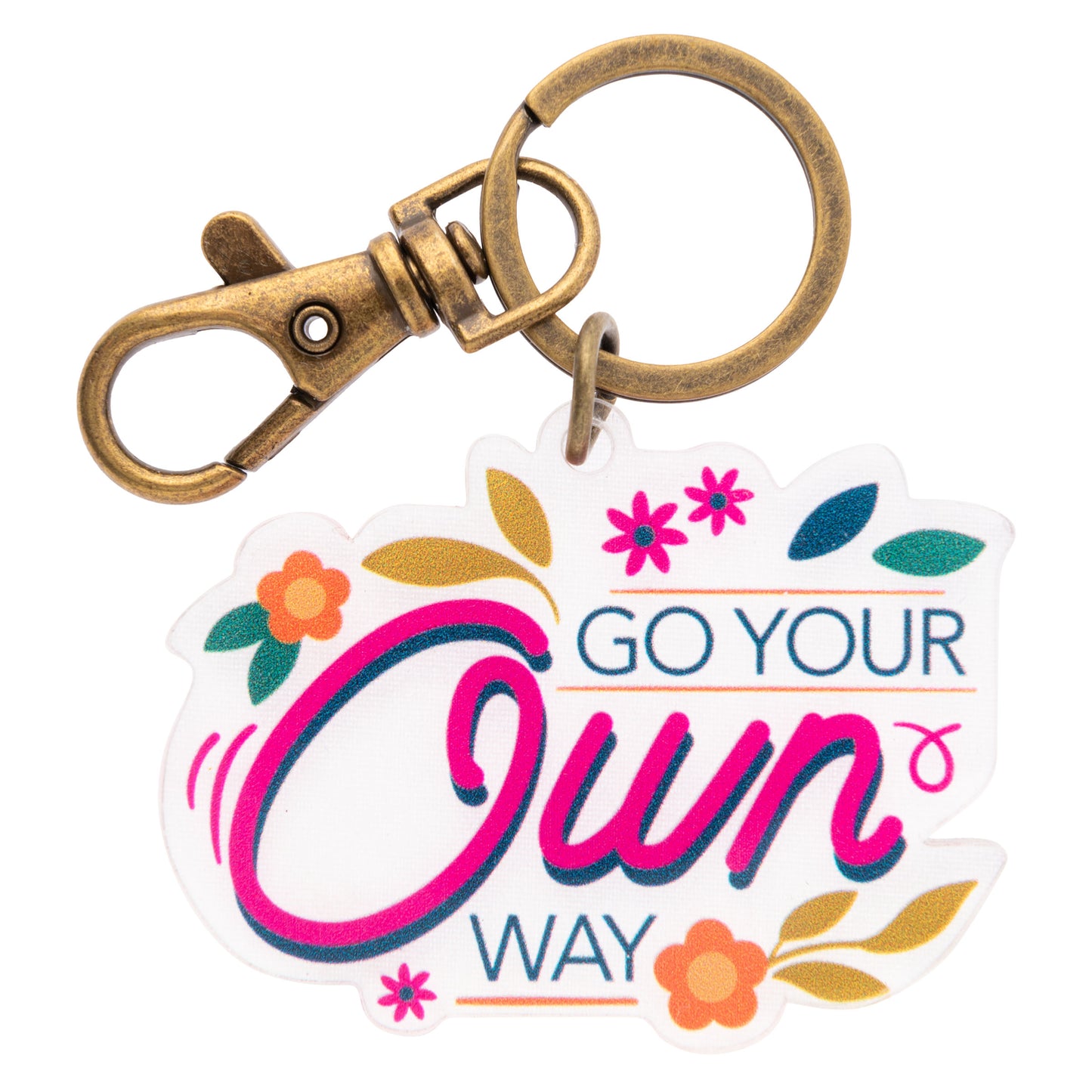 Go Your Own Way Acrylic Keychain