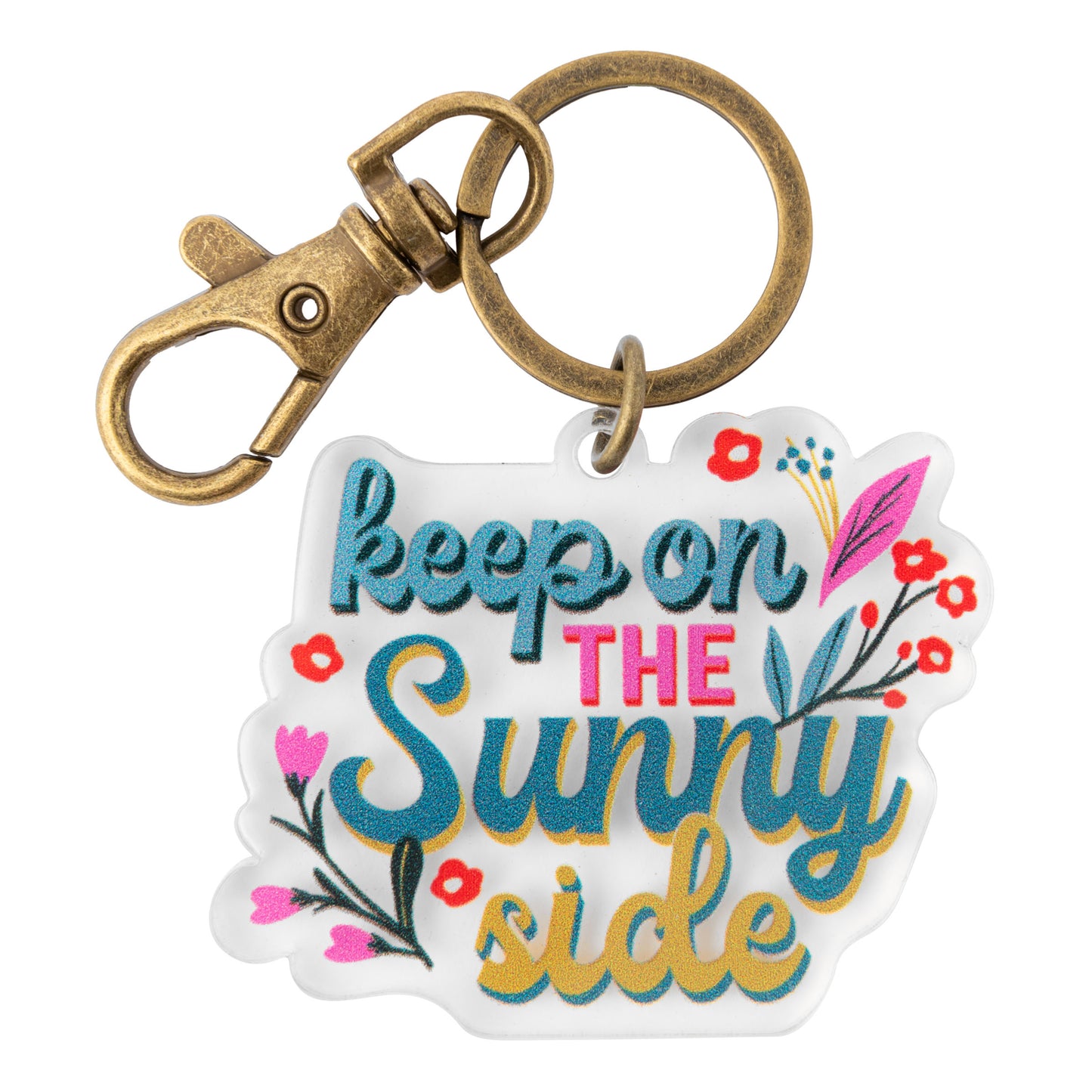 Sunny Side Acrylic Keychain