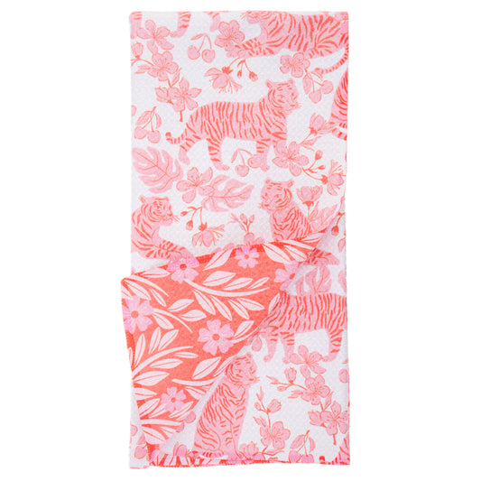 Tiger Microfiber Tea Towels