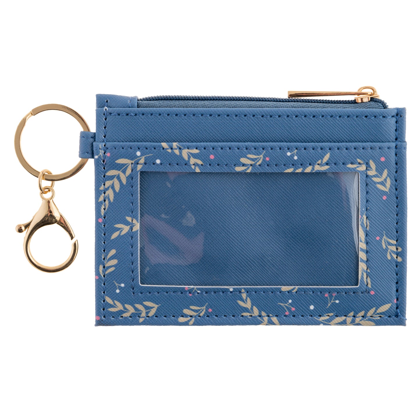 Dog Zip ID Holder back view.