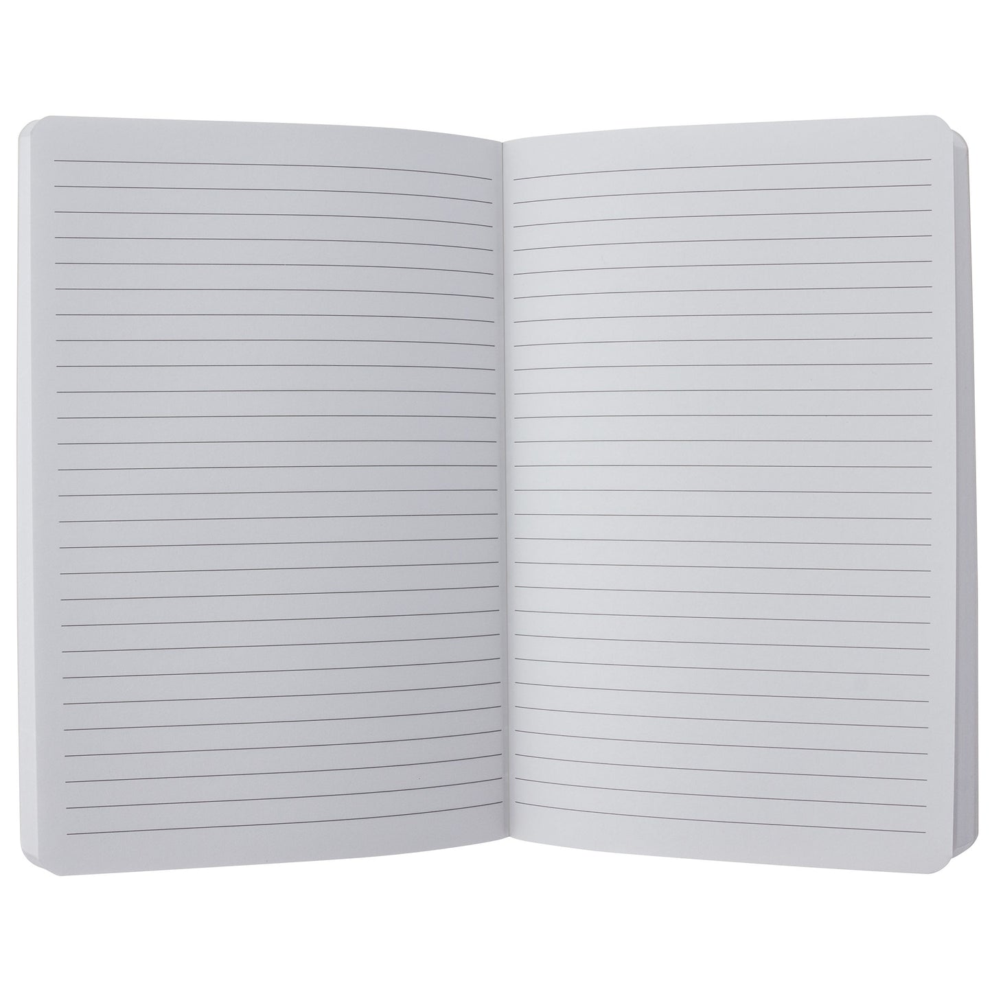 Notebook open view.