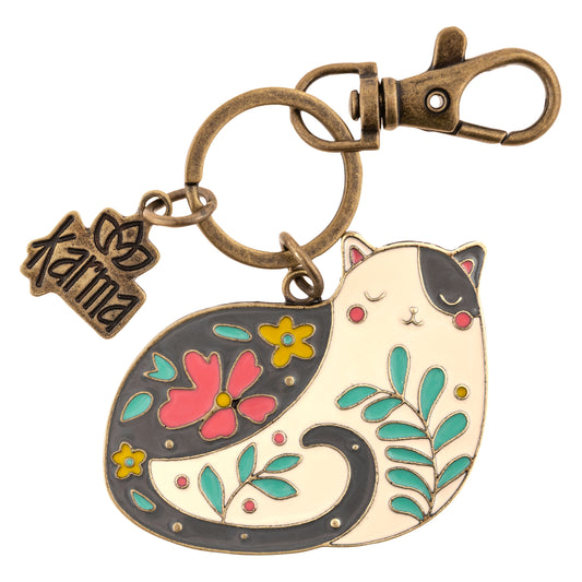 Cat Enamel Keychains