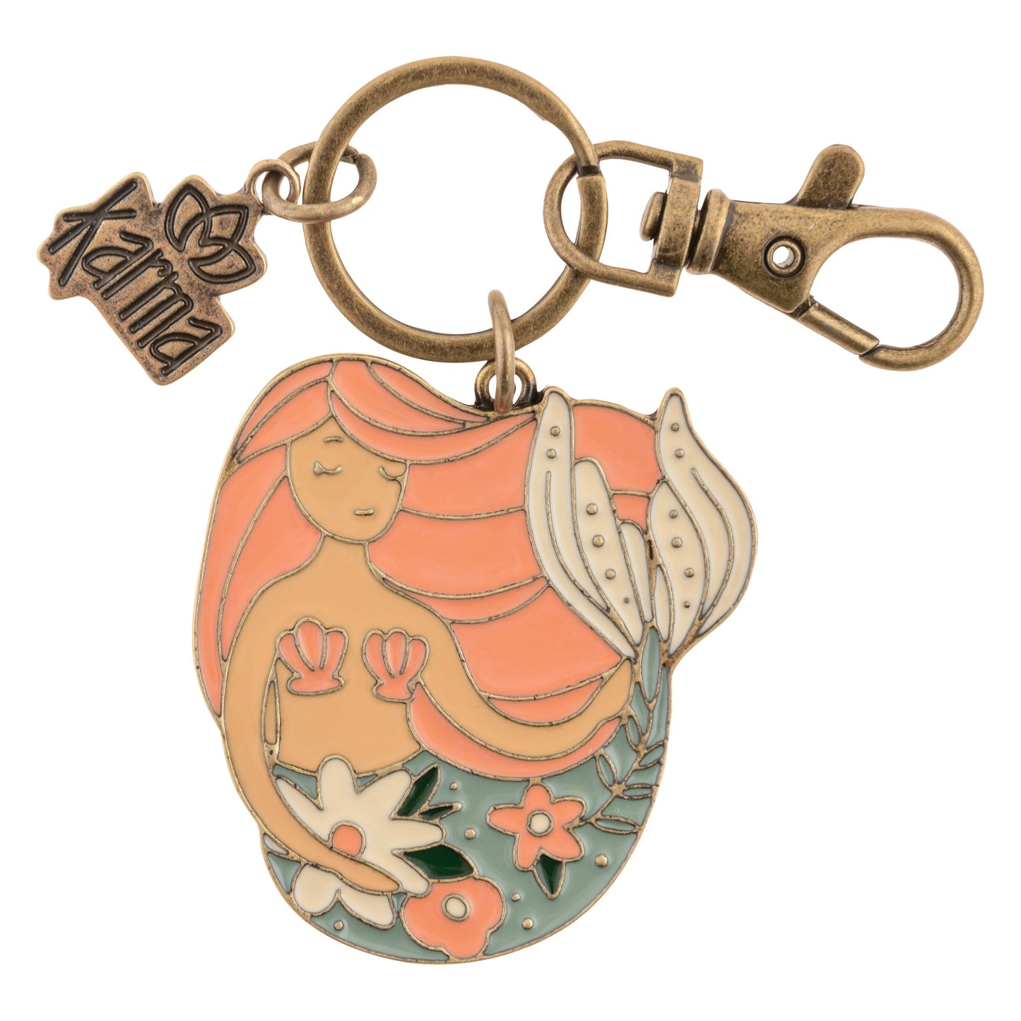 Mermaid Enamel Keychains