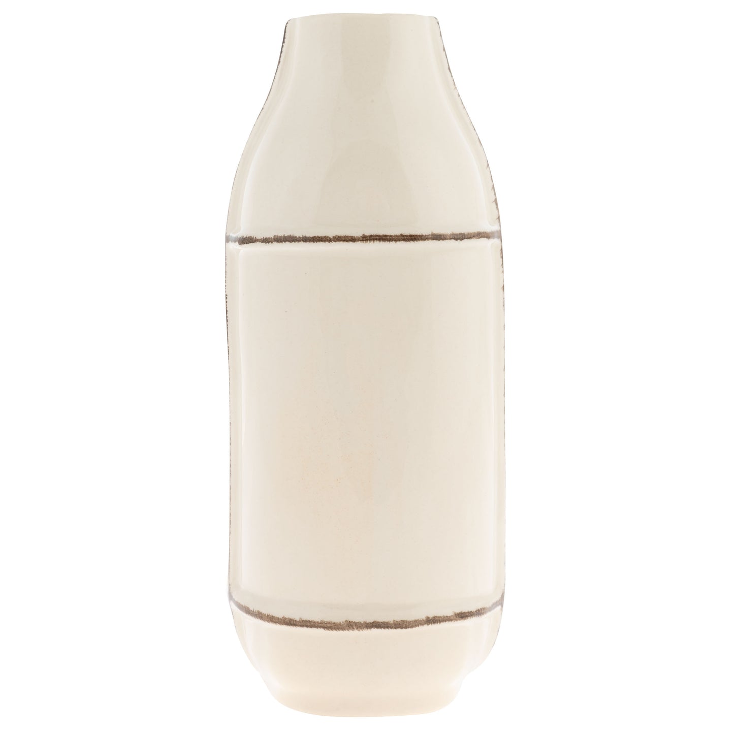 Small Flat Vase side view.