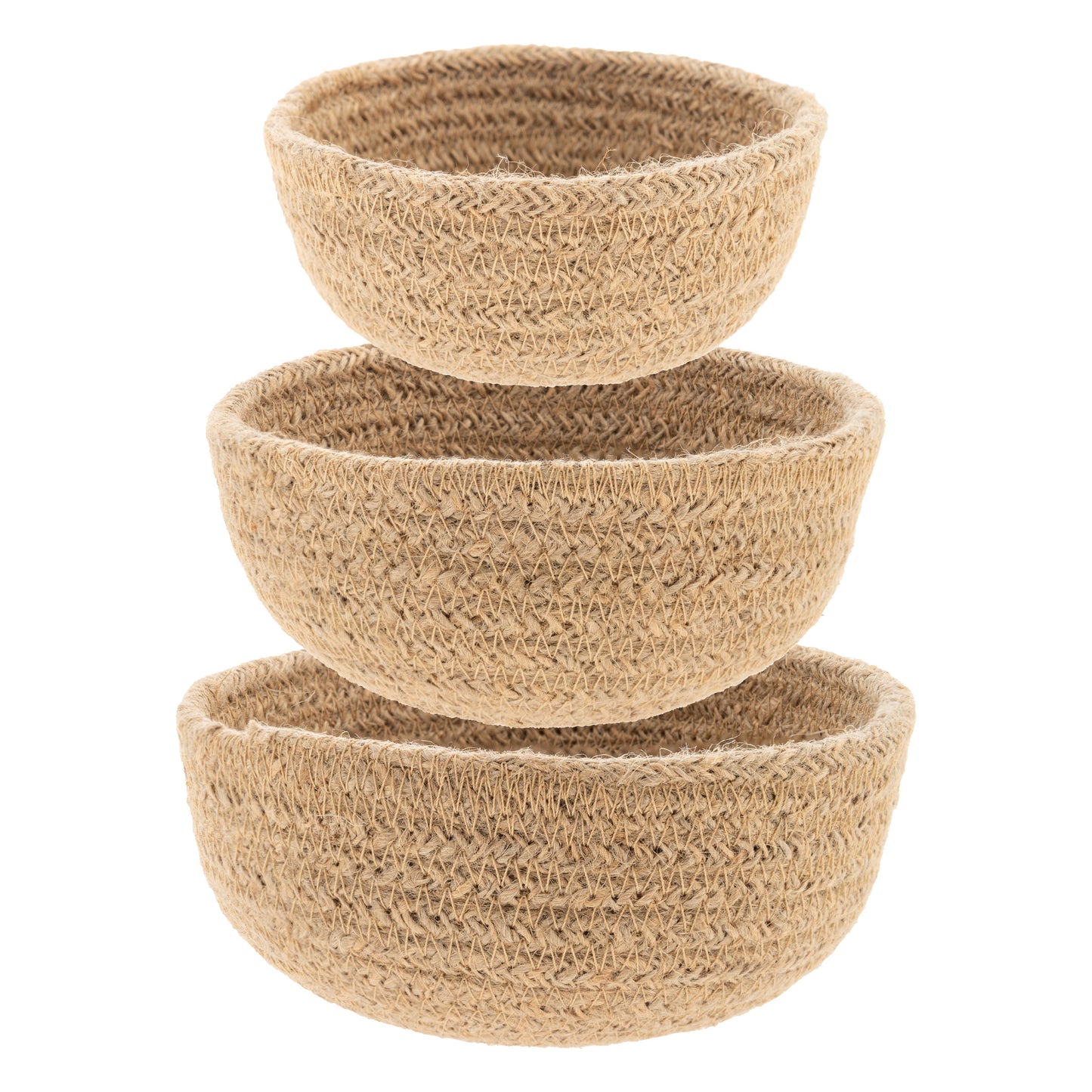 Natural Woven Mini Bowls