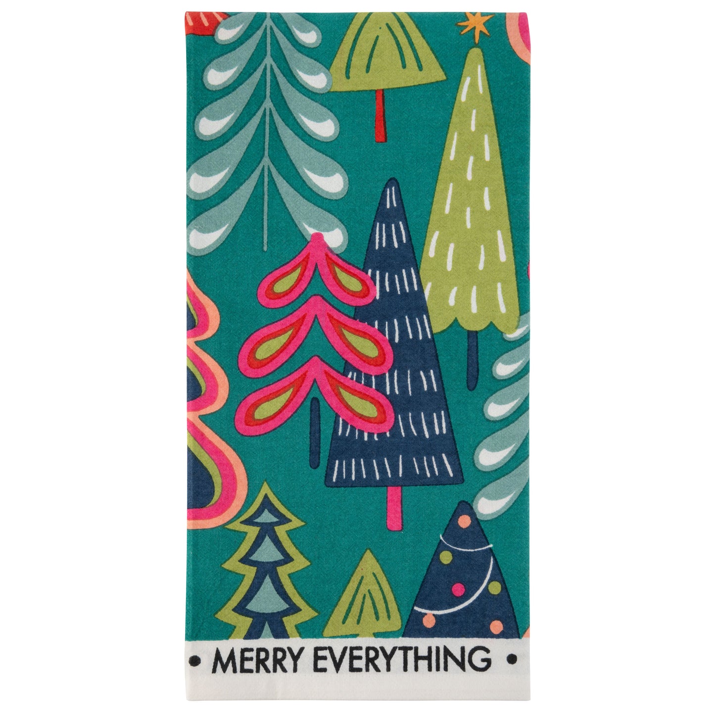 Trees Holiday Shelly Tea Towel