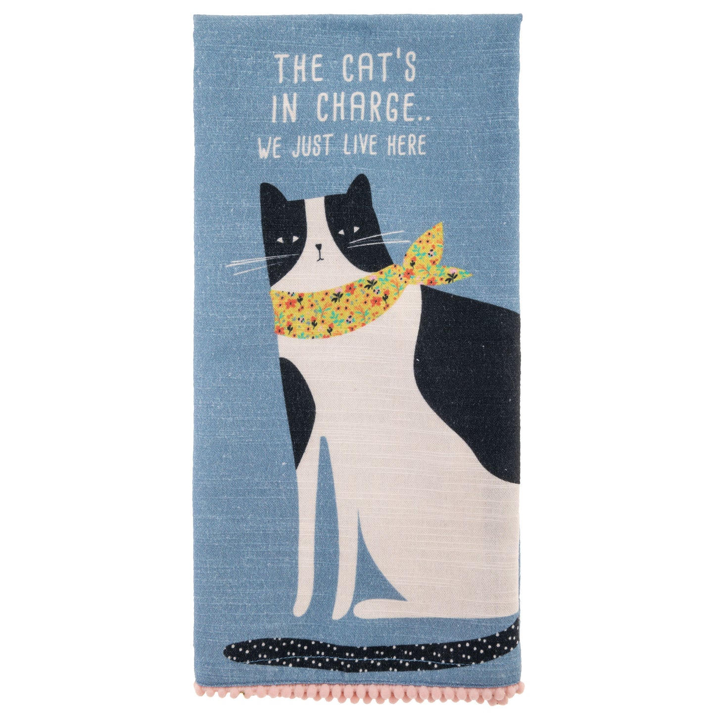 Cat Eclectic Tea Towel