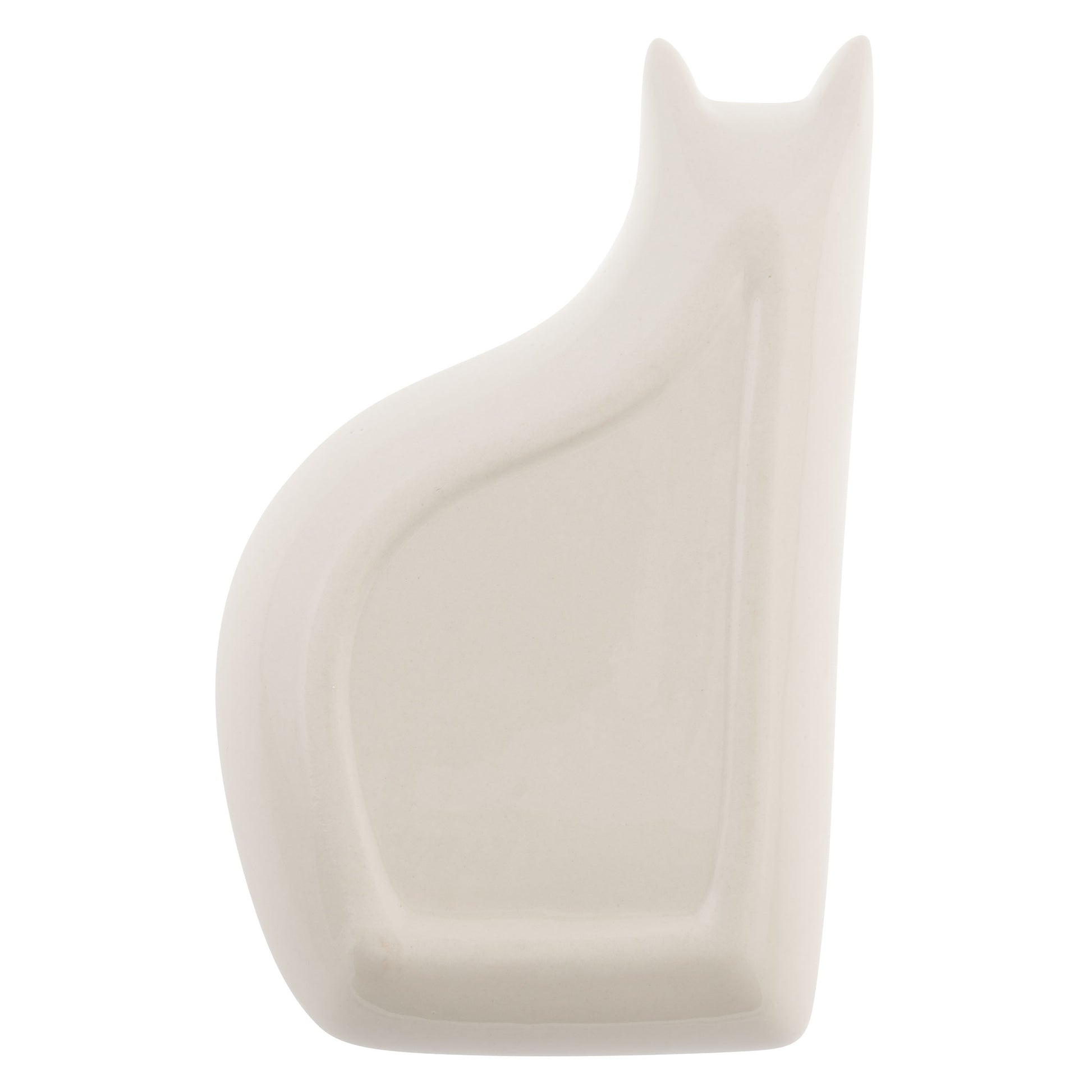 Cat Calico Trinket Tray back view.