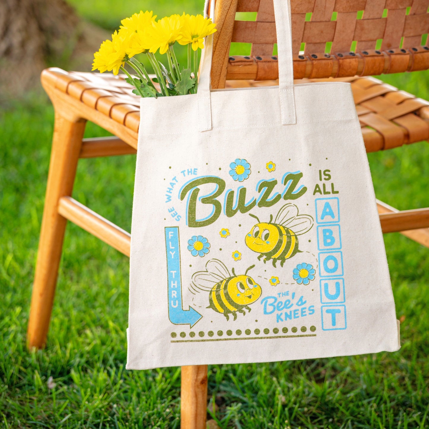 Cherry Diner Canvas Tote