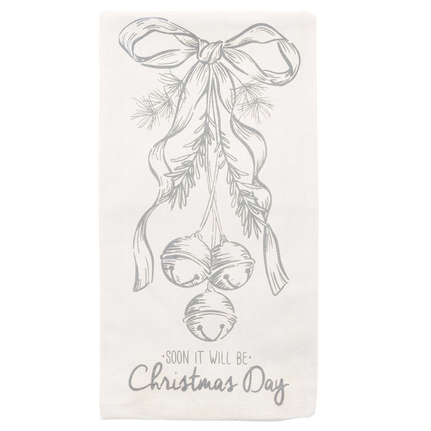 Silver Bells Holiday Tea Towels