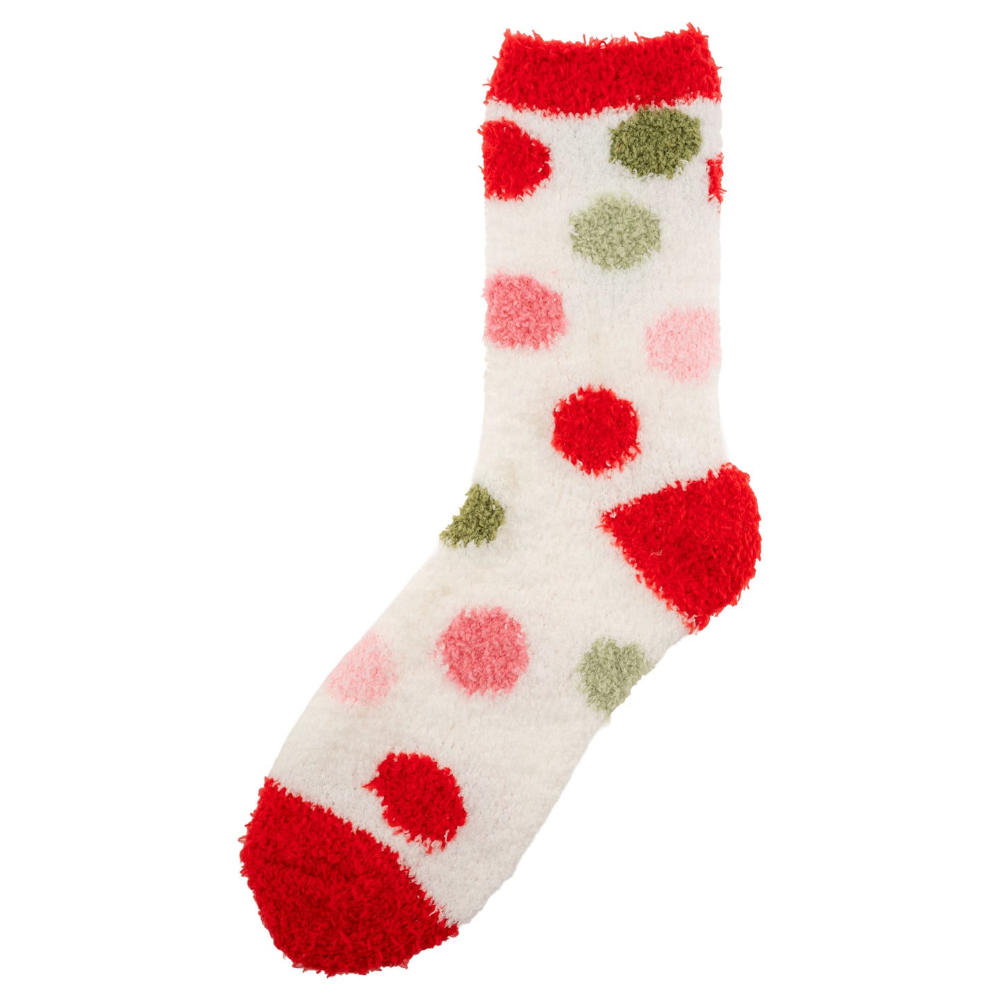 Holiday Dots Cozy Socks