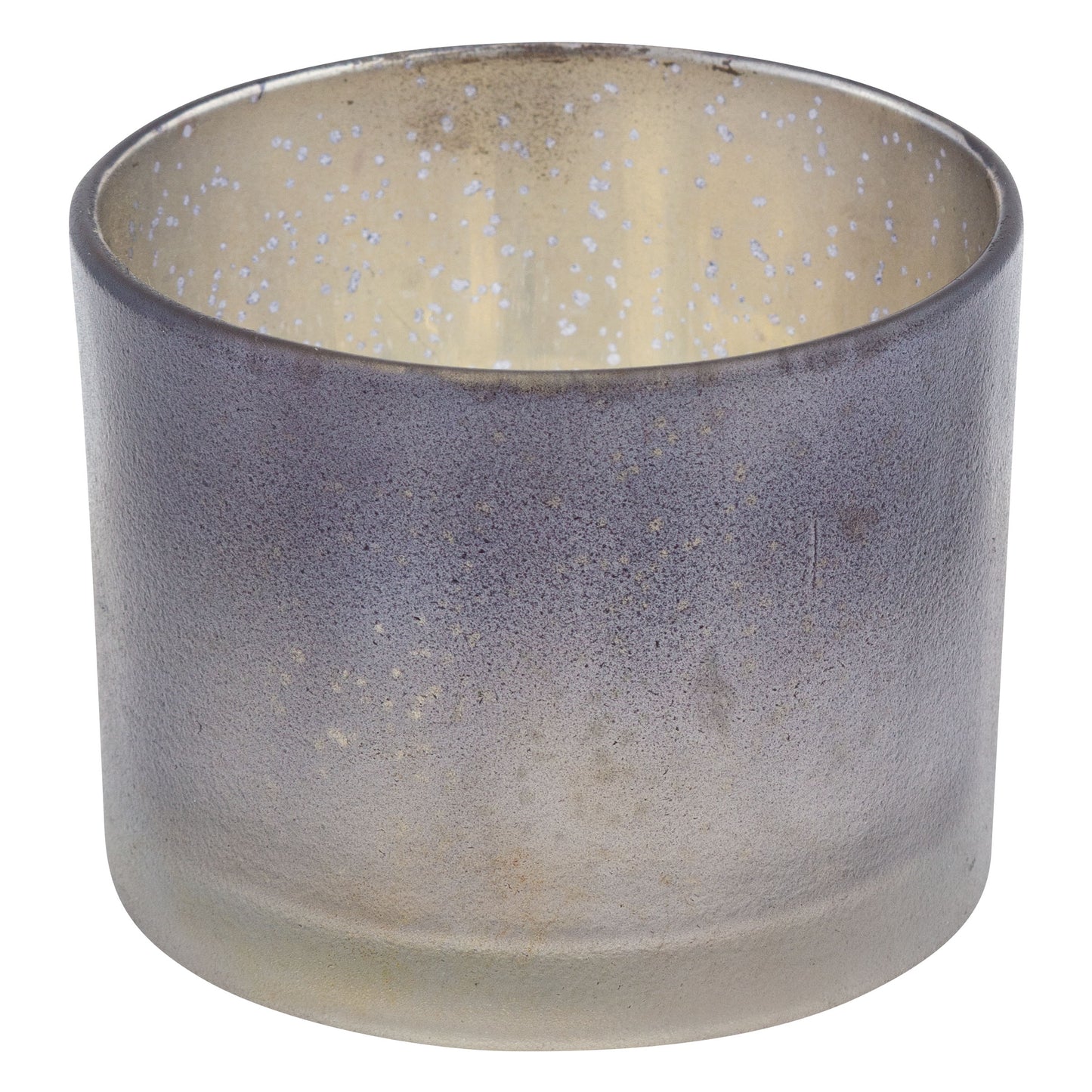 Straight Wide Charcoal Mercury Votives