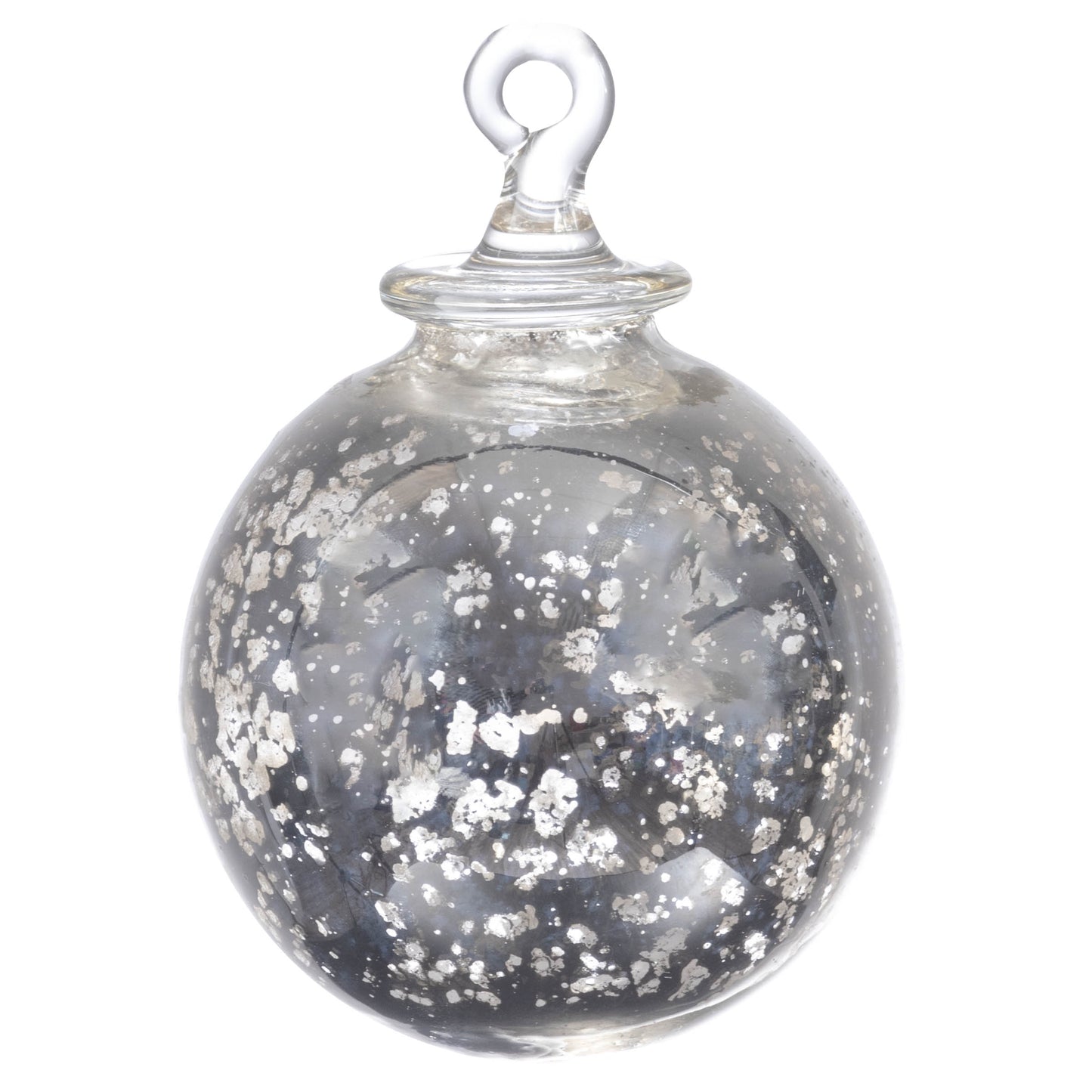 Silver Lucia Mercury Glass Ornament