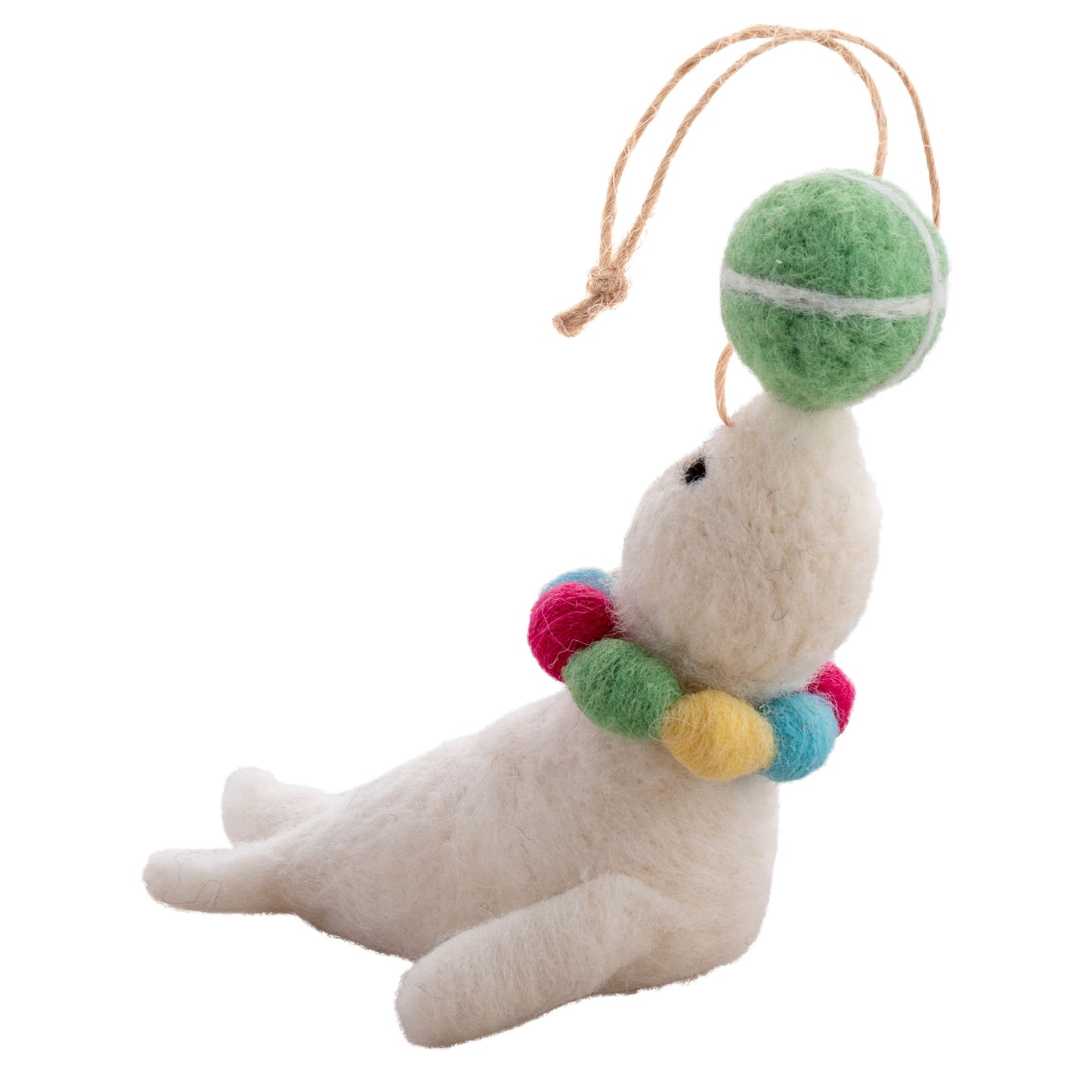 Island Seal Felt Ornament