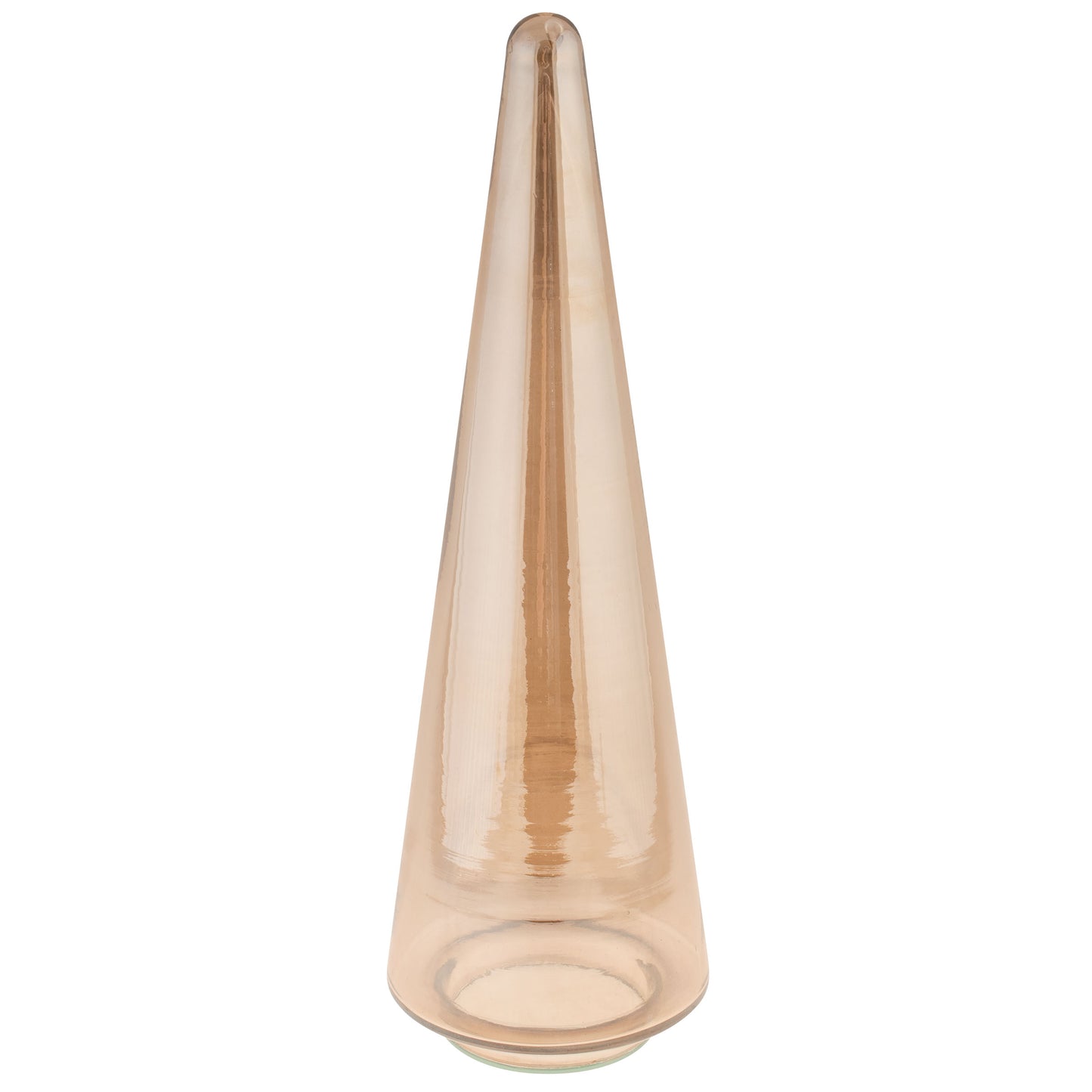 Gold 15" Luster Glass Tree