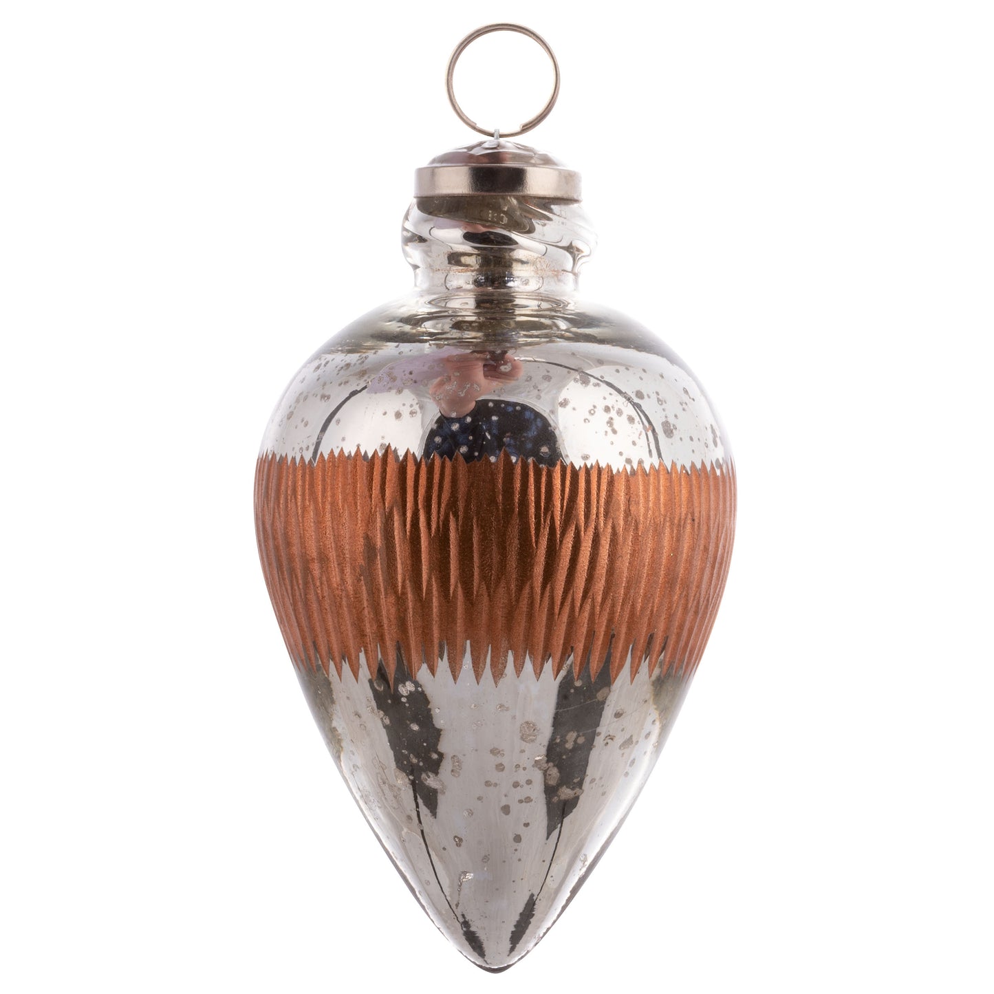 Mercury Etched Glass Ornament