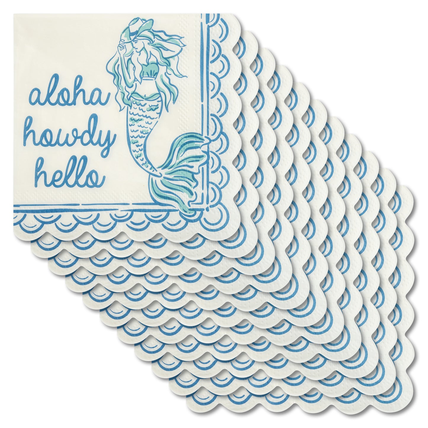 Aloha Howdy Cocktail Paper Napkins