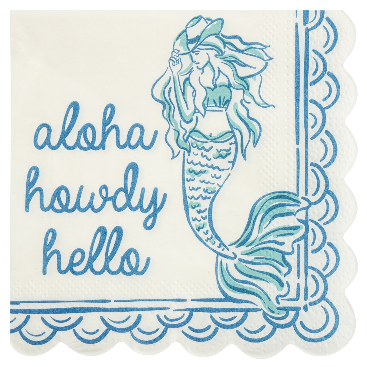 Aloha Howdy Cocktail Paper Napkins