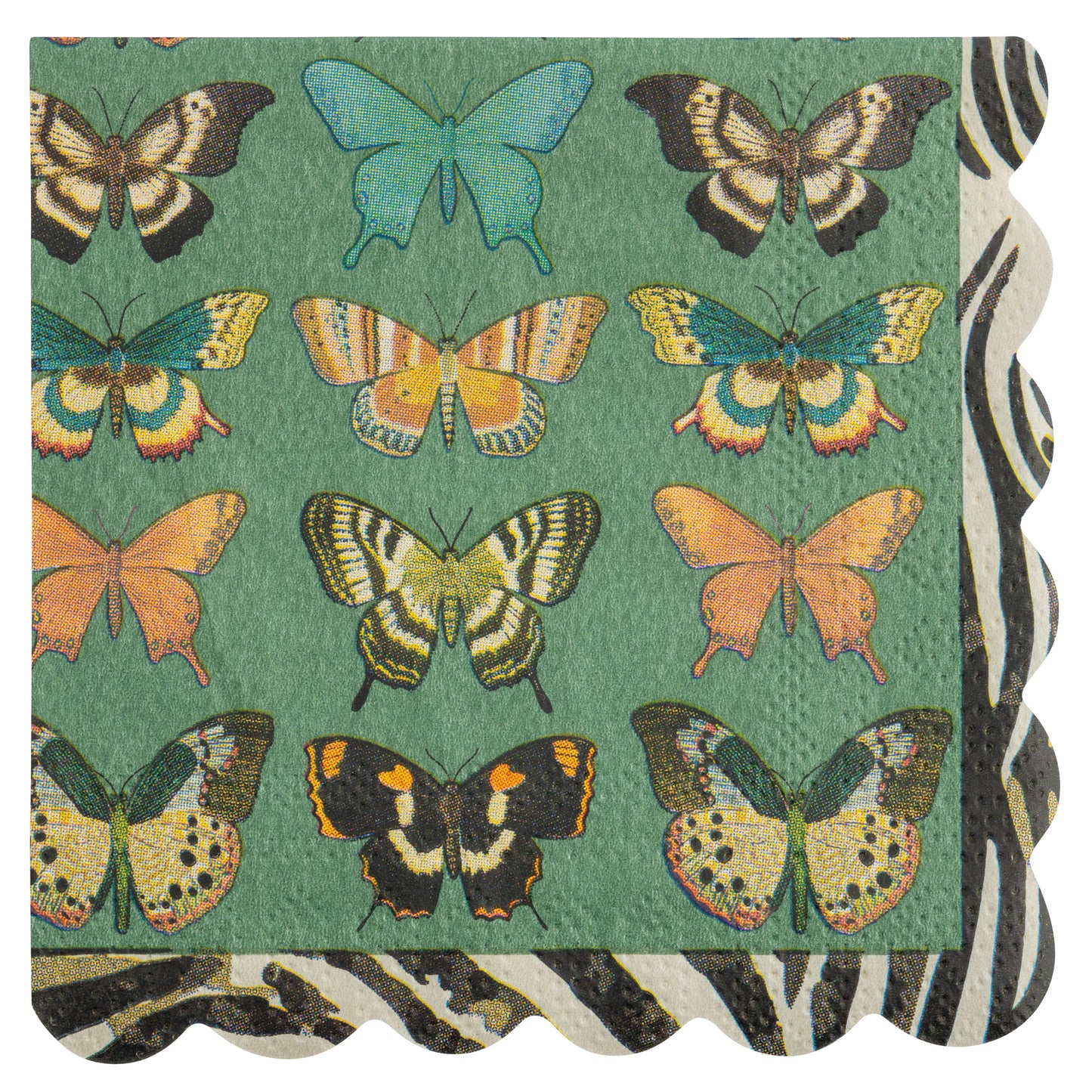 Butterflies Cocktail Paper Napkins
