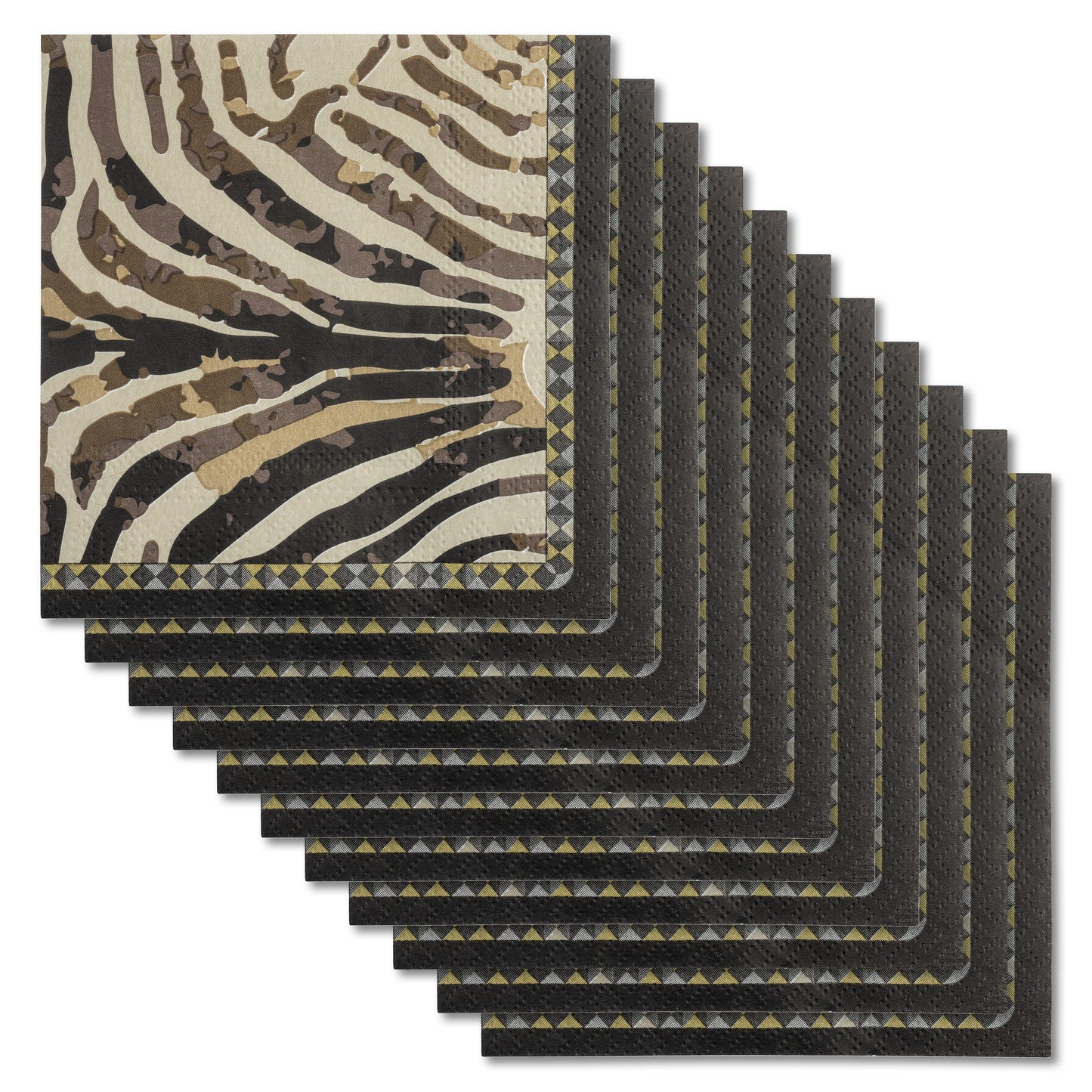 Zebra Cocktail Paper Napkins