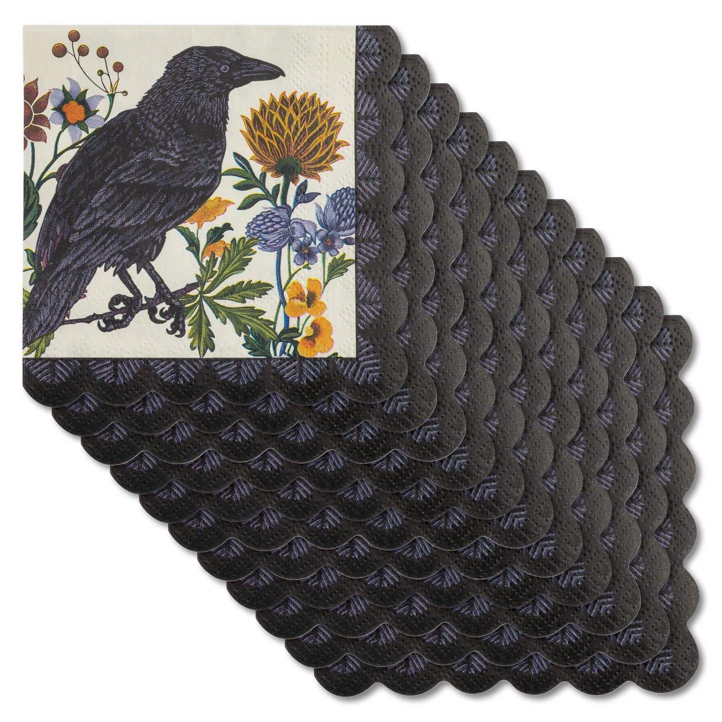 Crow Cocktail Paper Napkins